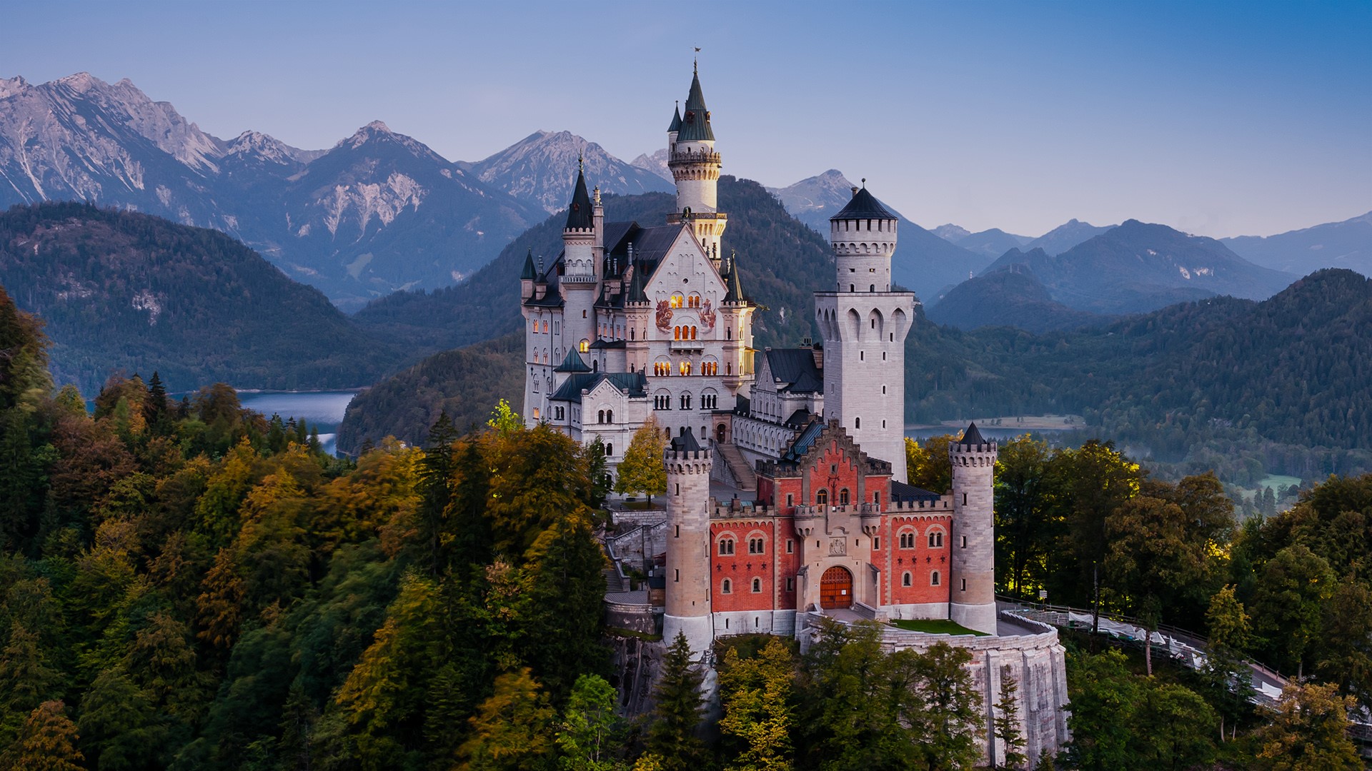 Neuschwanstein Castle, Bavaria, Germany [1920x1080] r/castles