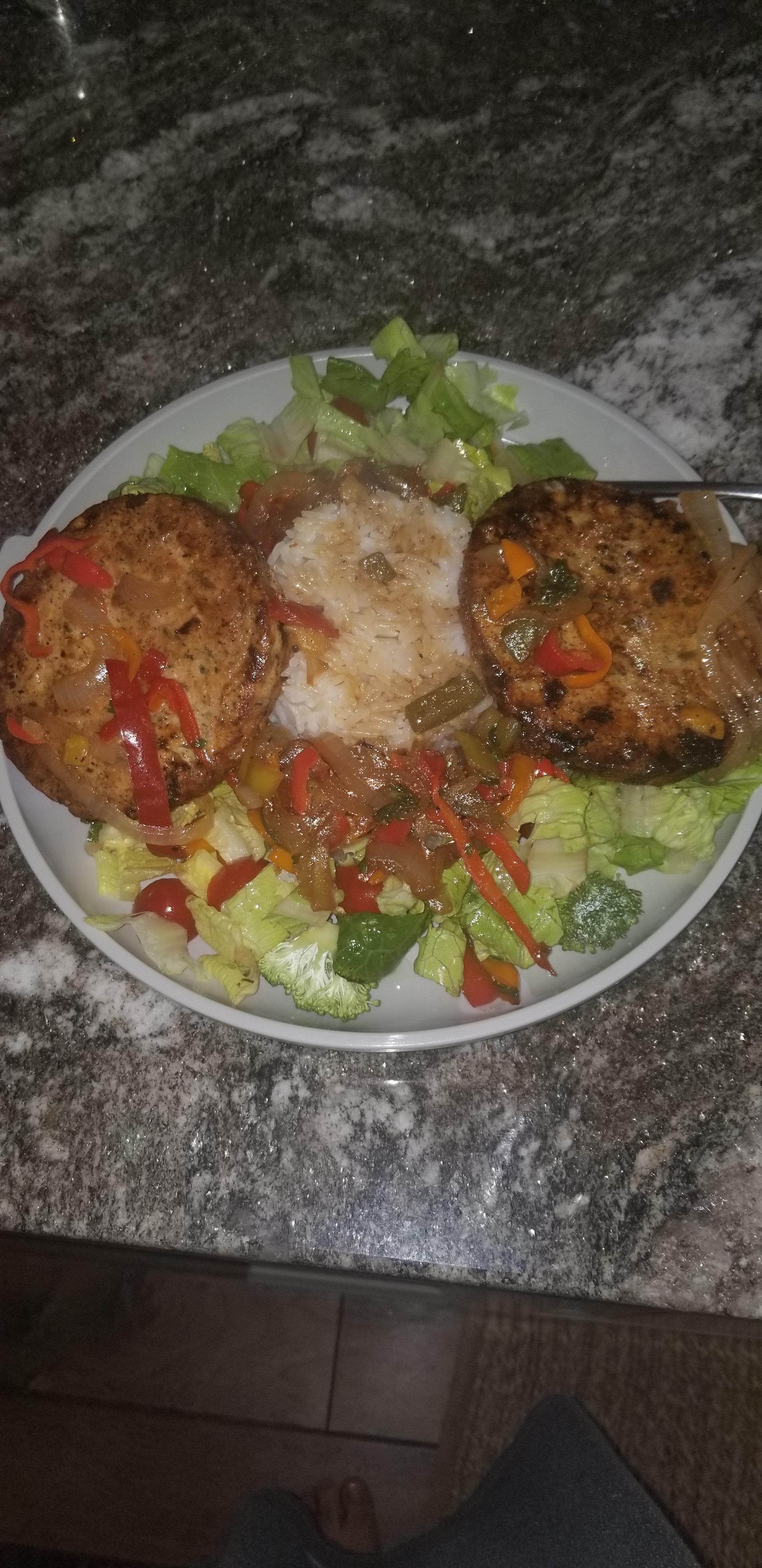 What my OMAD meal looked like yesterday!!!.. Worth 32hr wait