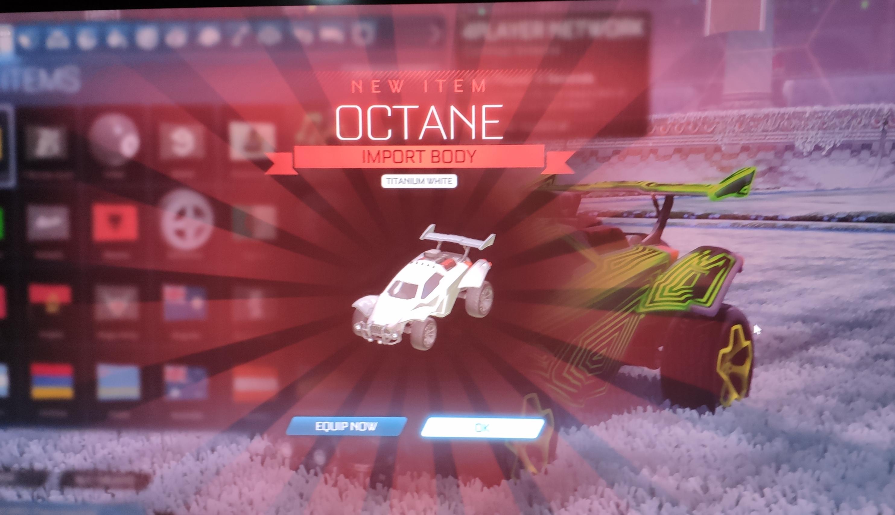 First Trade Up of this session;) RocketLeague