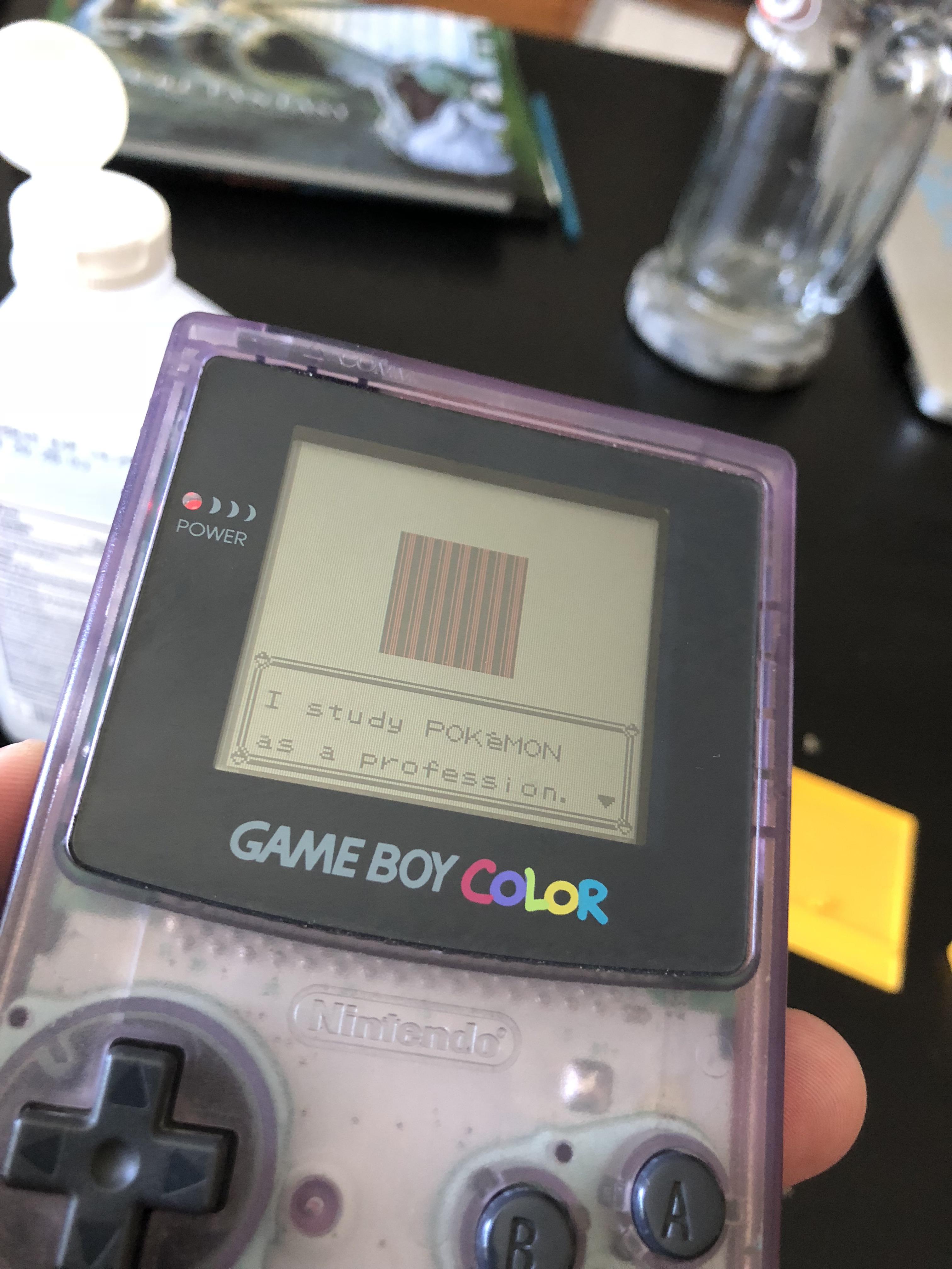 Trying to fix a not working Pokémon Yellow, got it to boot after some
