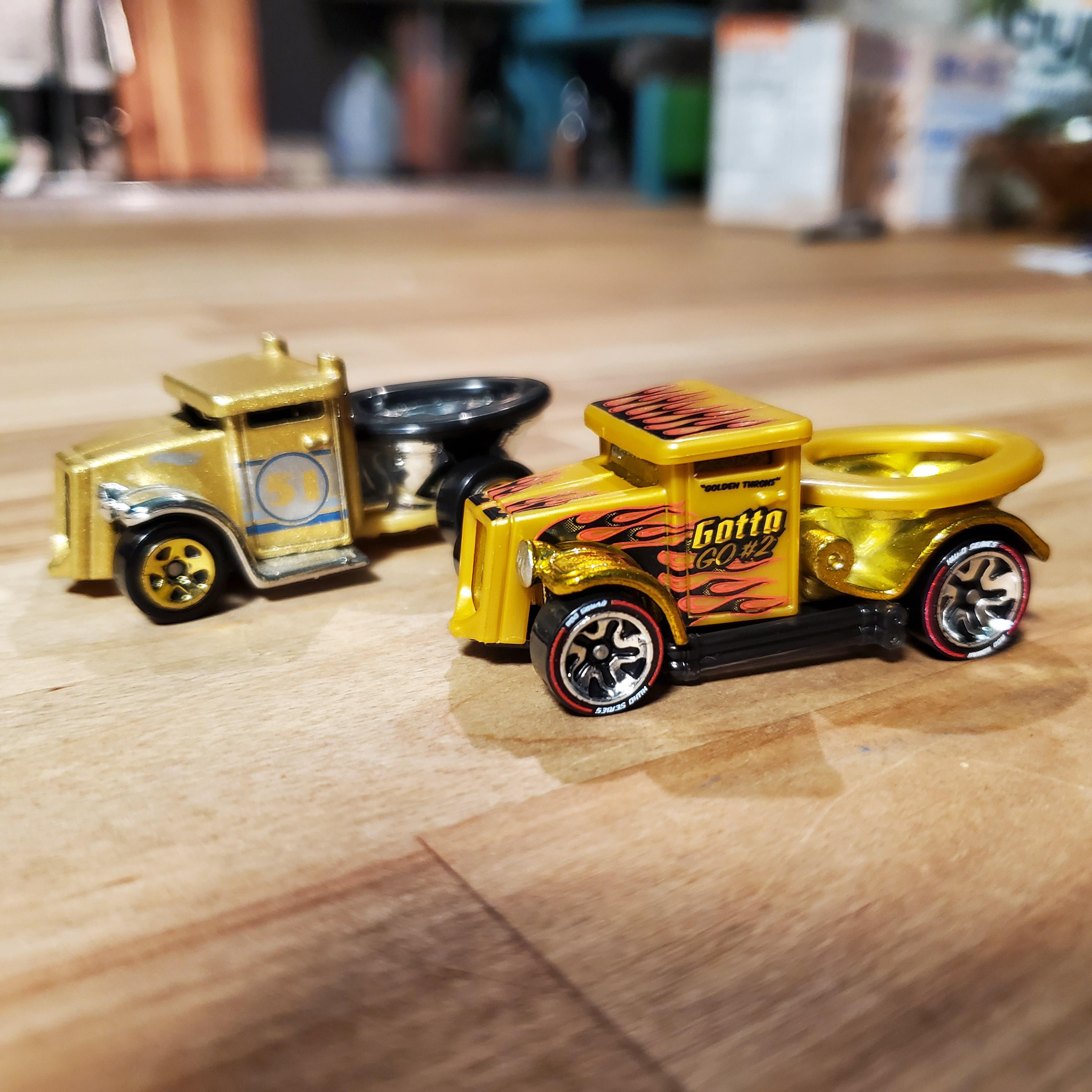 Finally completed my toilet car collection, again. the Gotta