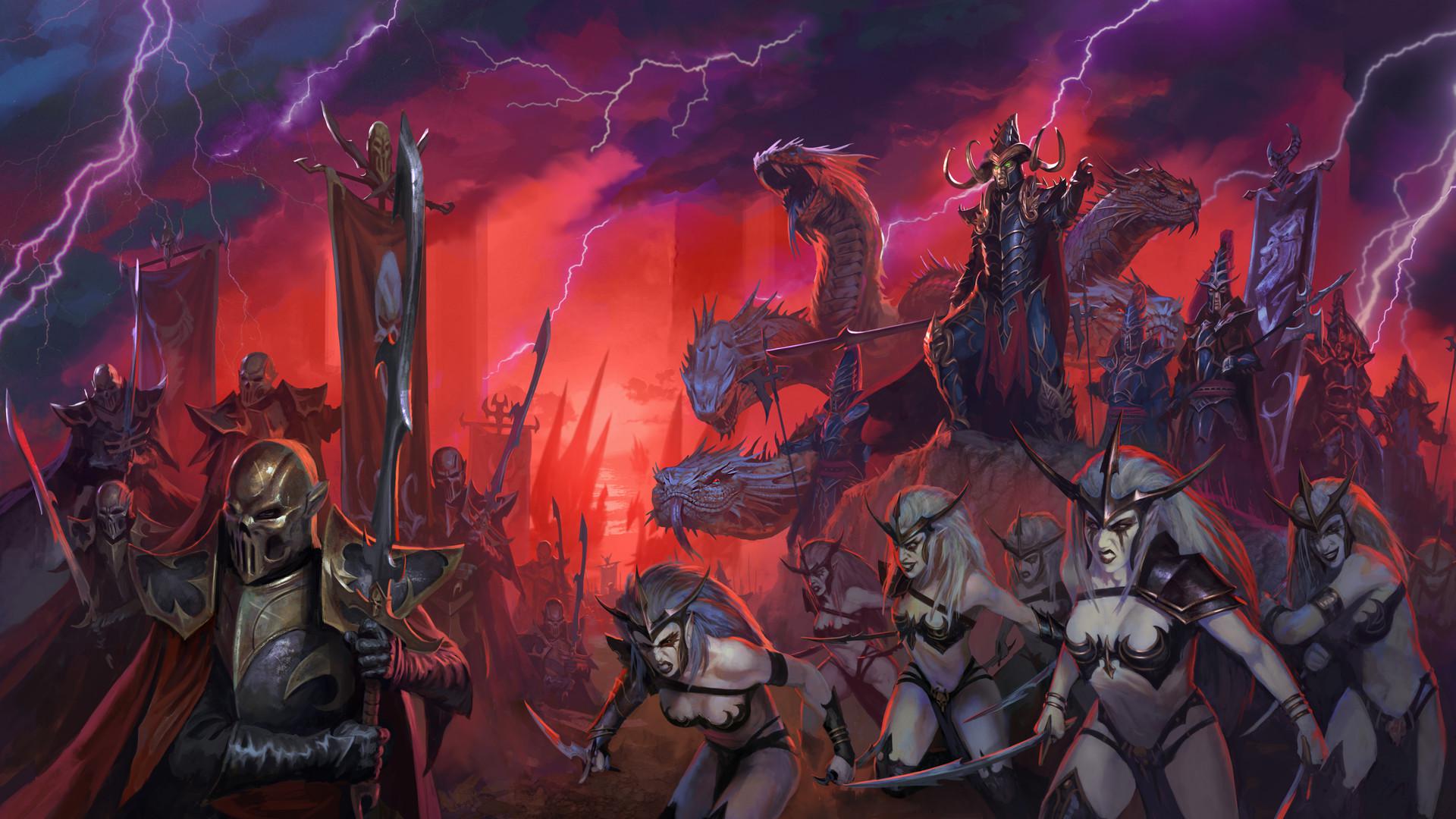 Total War Warhammer 2Dark Elves ImaginaryWarhammer