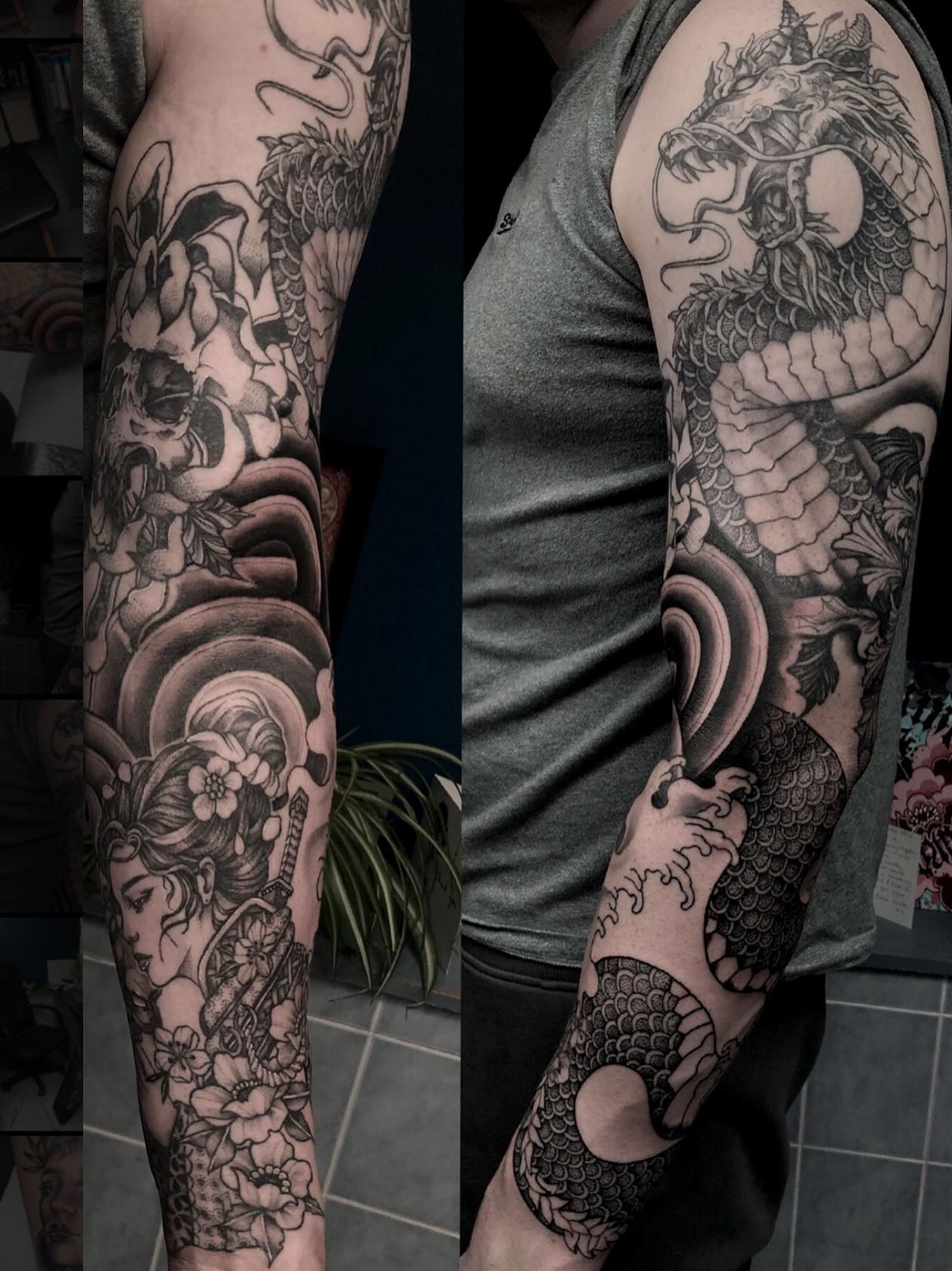 Skin Creations, Macclesfield, England by Charlie, one more session to