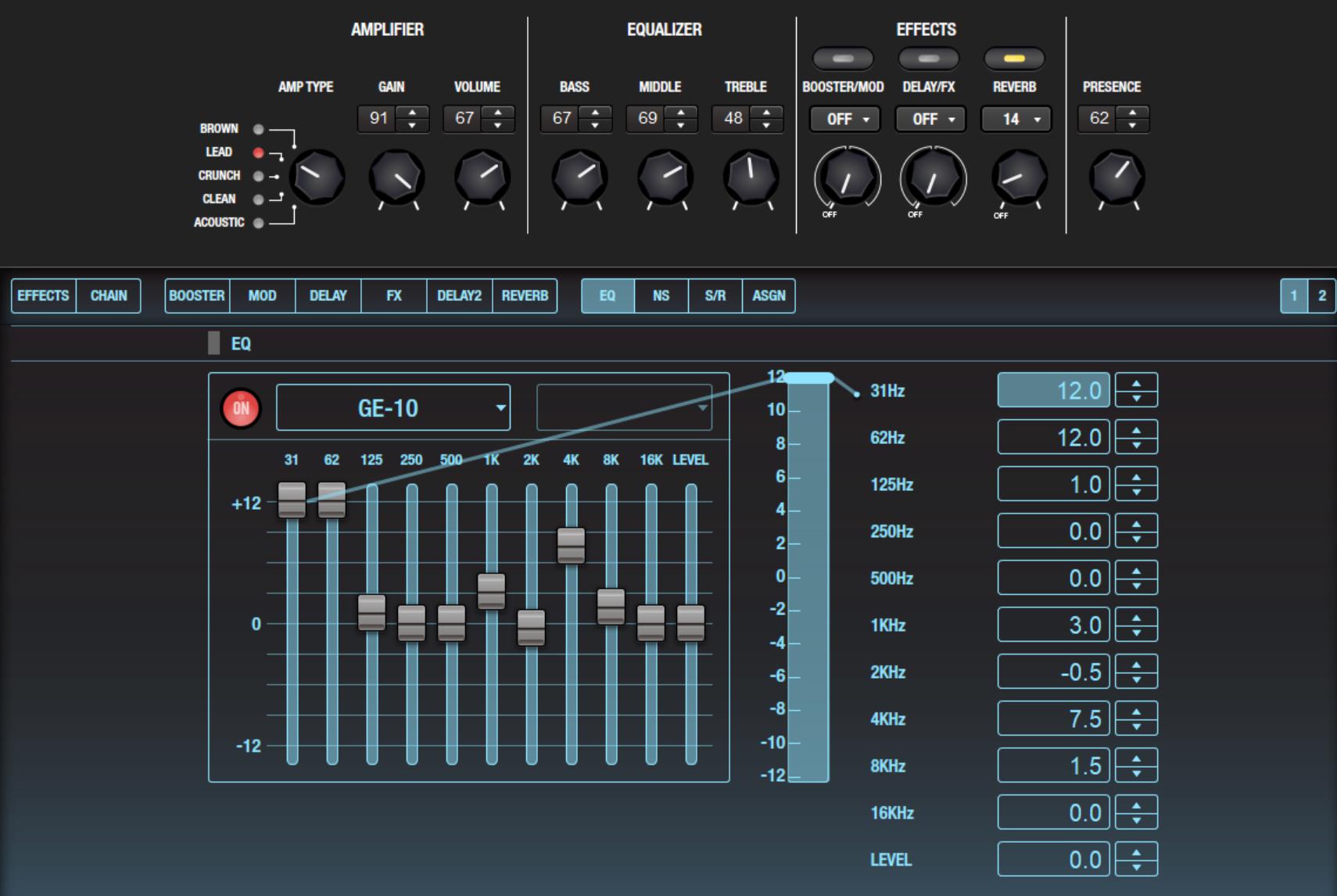 My Metal Settings for chugging r/BossKatana