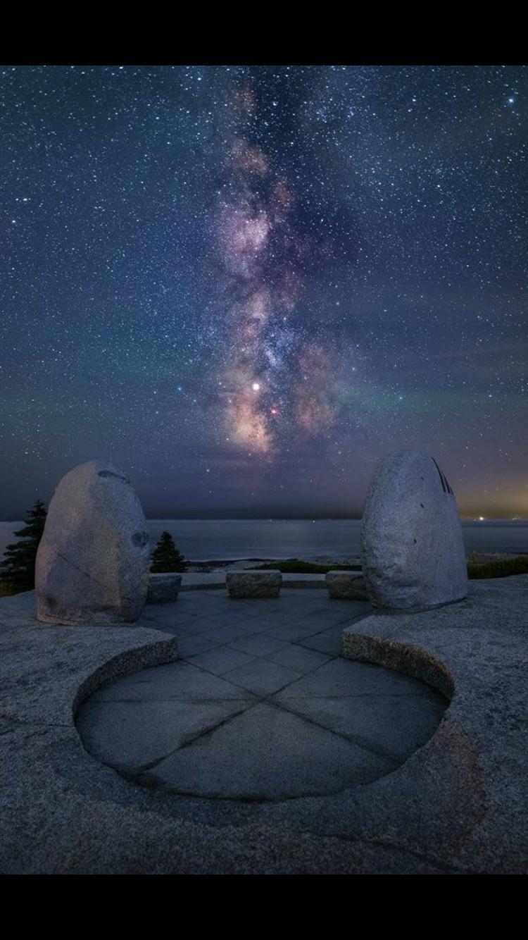 The location of the swissair crash in Peggy’s cove, Nova Scotia, Canada