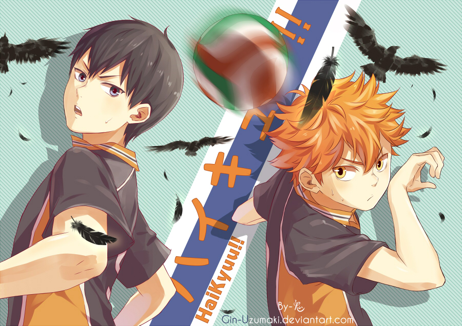 One of the best duos. By GinUzumaki on DeviantArt. r/haikyuu