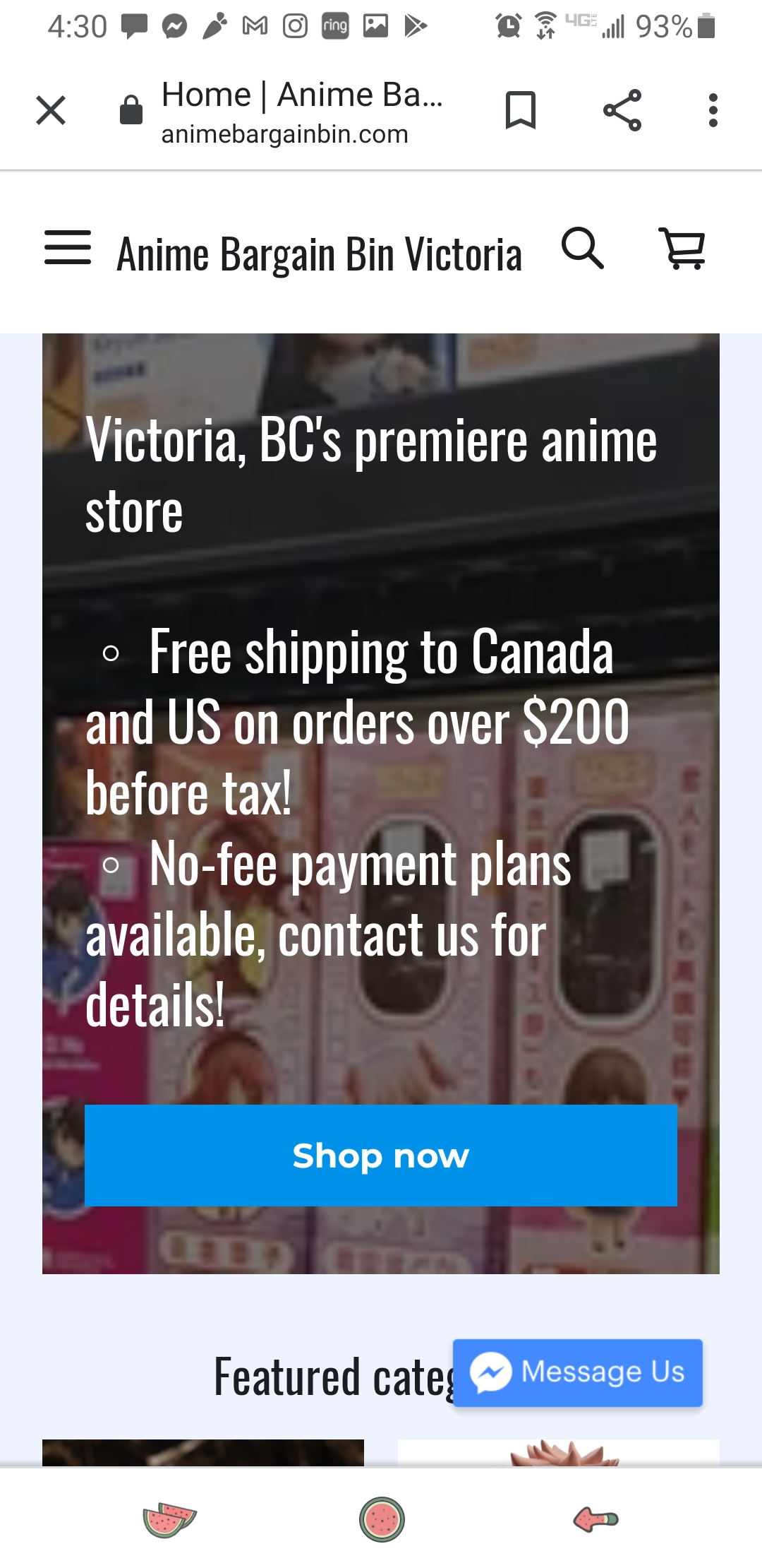 Hello! Has anyone purchased figures from Anime Bargain Bin Victoria