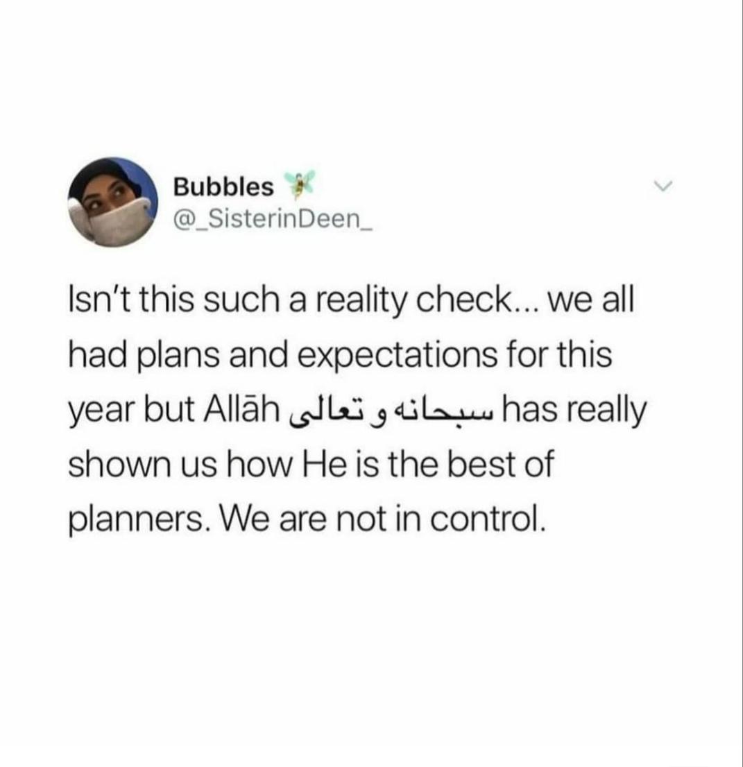 "Allah is the best of planners." Quran 830 islam