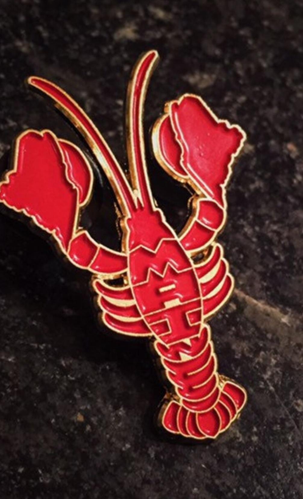 This Maine Lobster Pin r/DesignPorn
