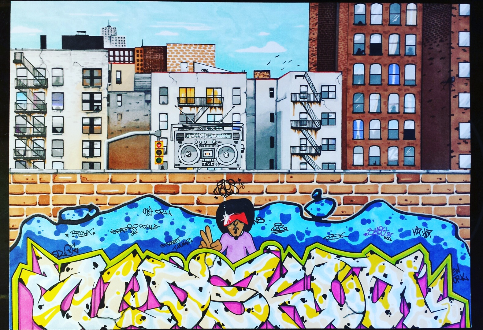 Many hours later blackbookgraffiti