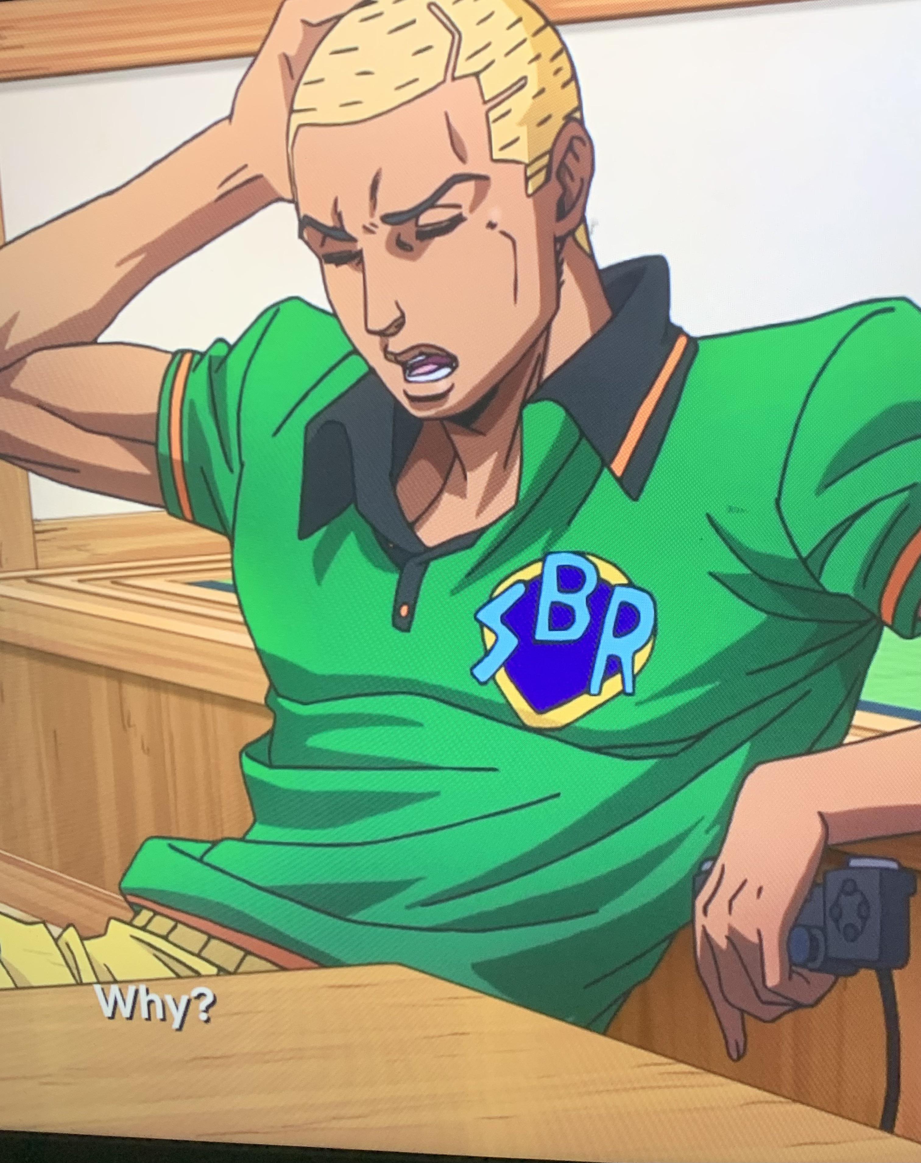 I was watching Rohan and I noticed there was a sbr logo on this dude