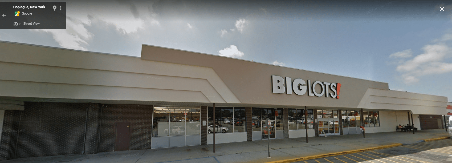 What was the original tenant of this Big Lots store? This store is in