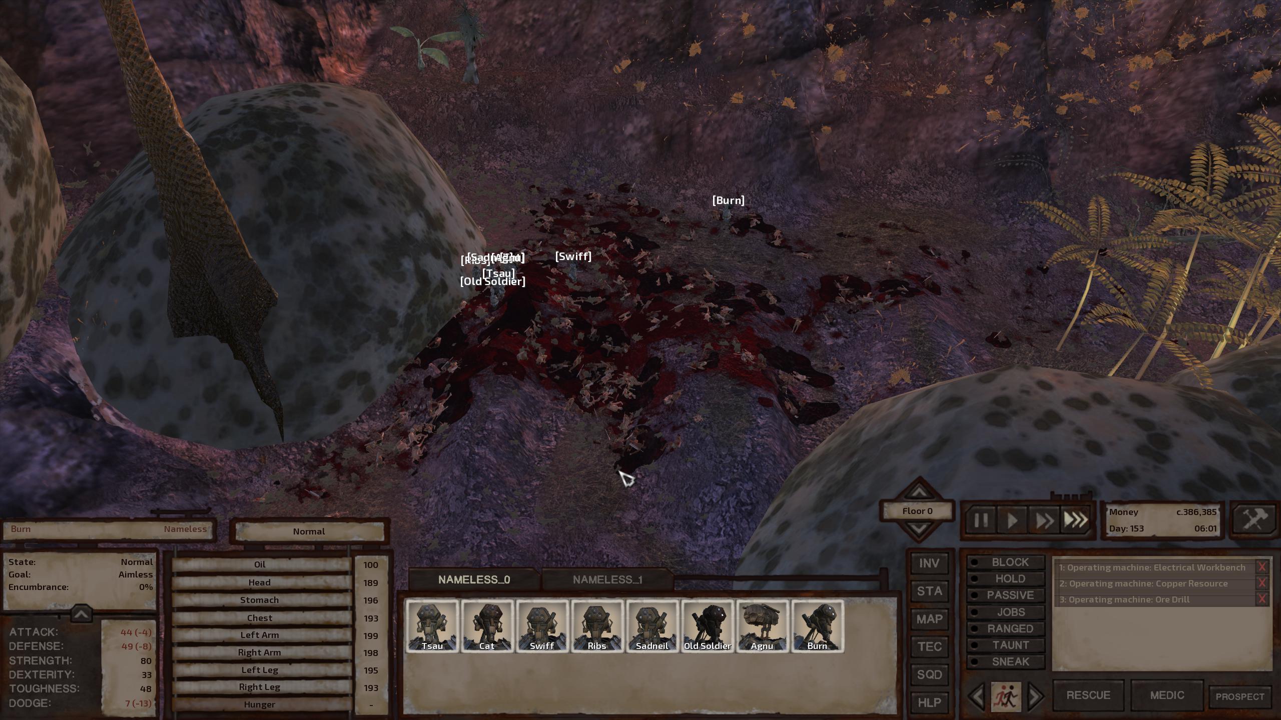 Who needs training prisoners when you have Screaming Bandits! Got 2