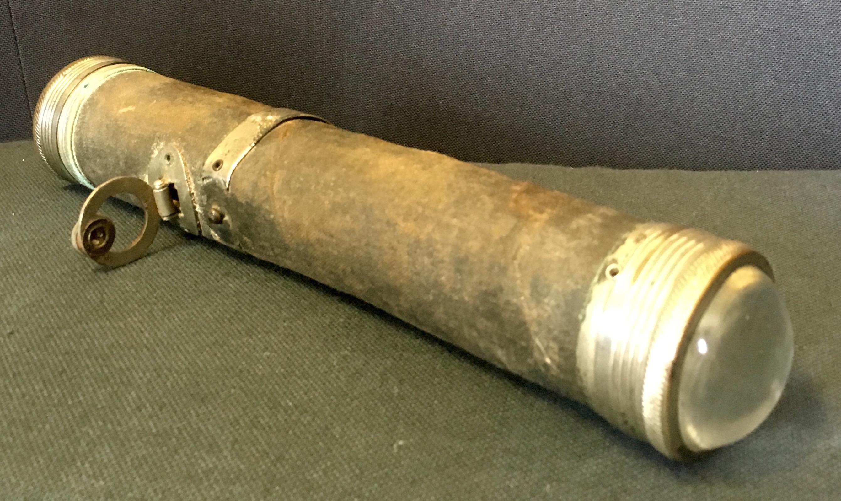 I always carry my trusty 1899 Eveready celluloid flashlight,it