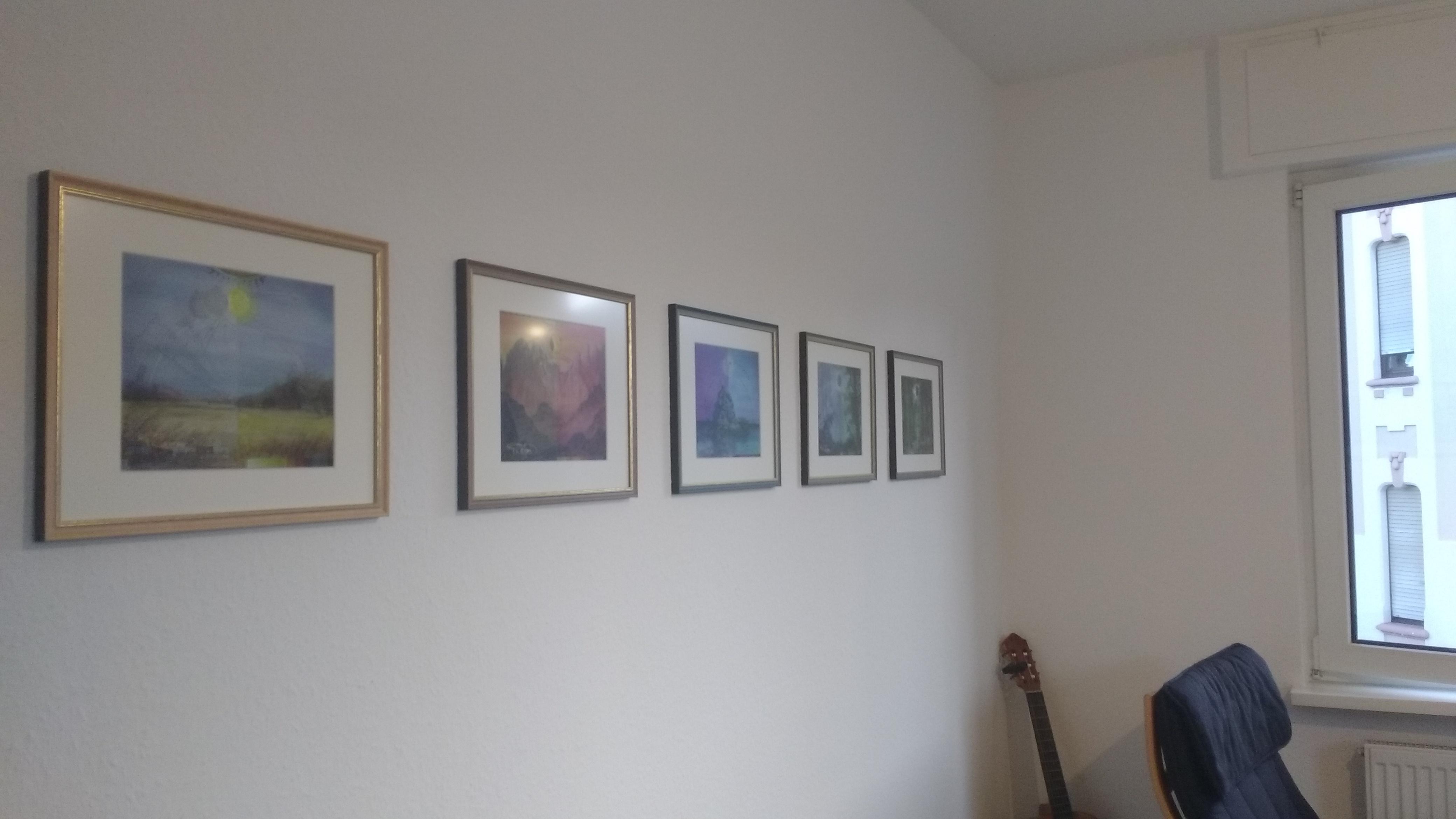 Framing Project II Guru Lands r/magicTCG