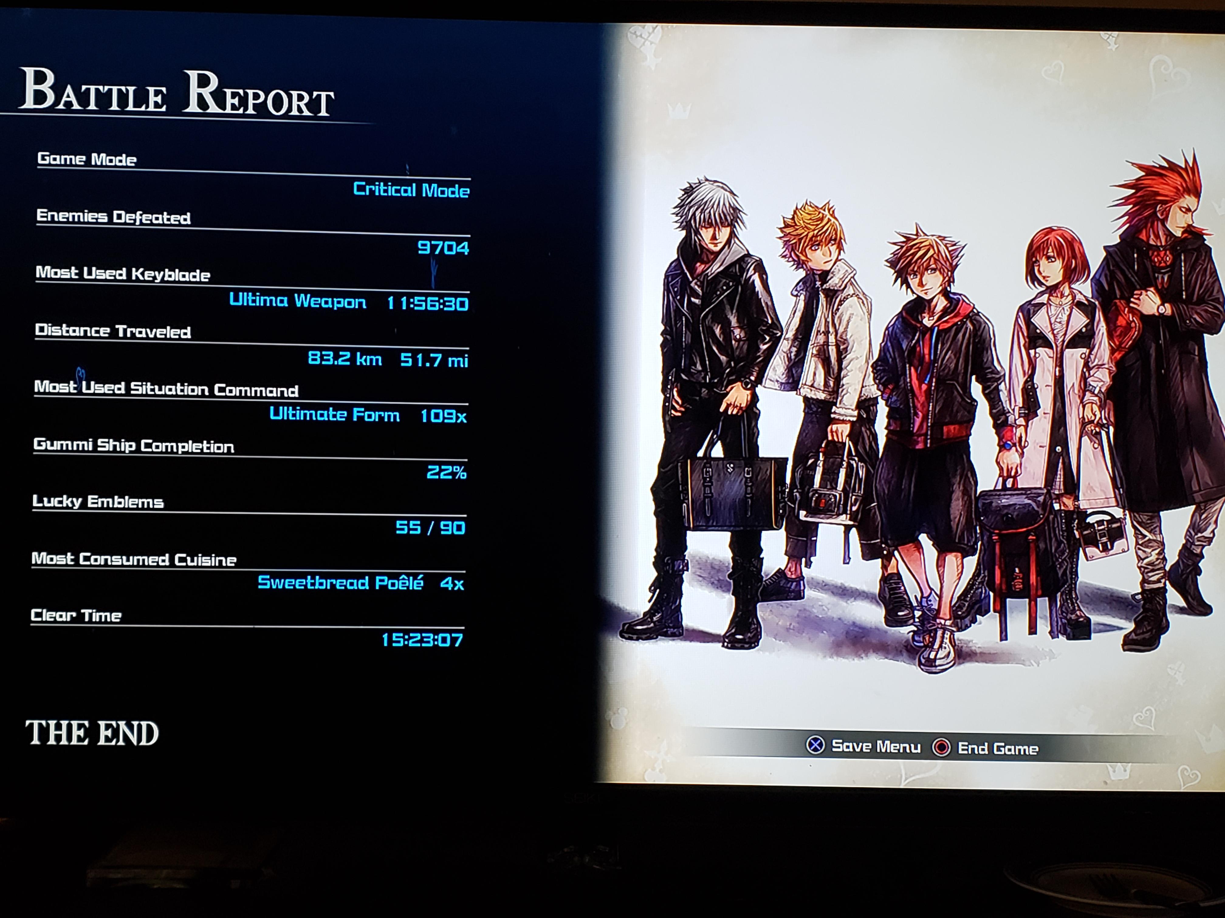 Beat KH3 Critical Mode! r/KingdomHearts