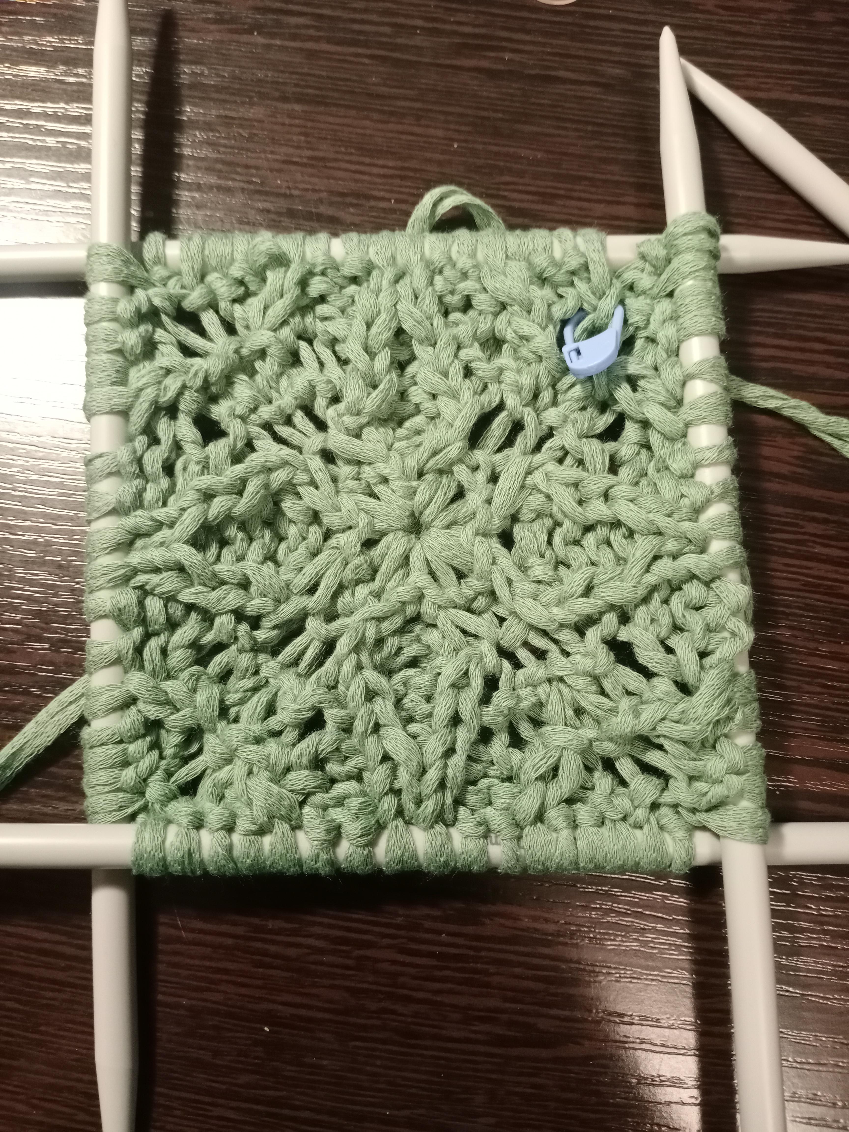 Swore off cotton, chunky needles and blankets for years. Here I am