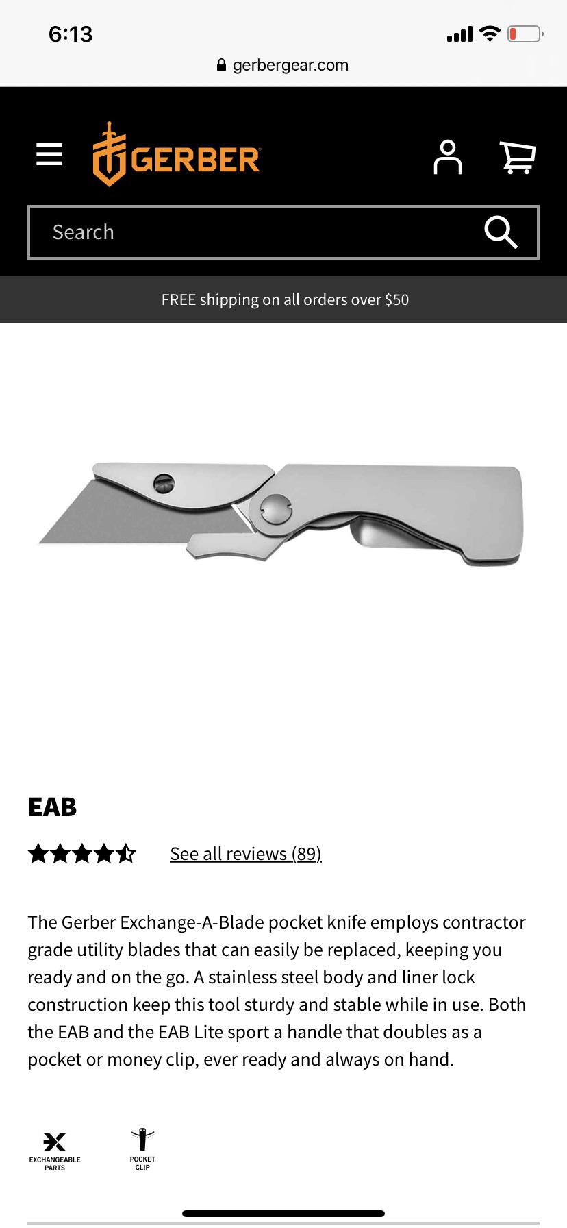 Looking for a reasonably priced for a “work” knife. r