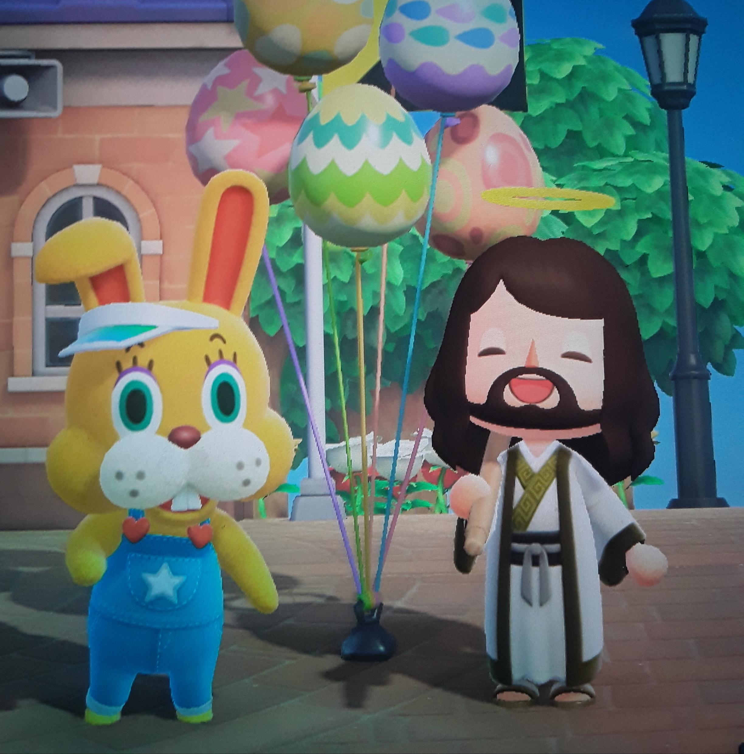 Finished my outfit just in time! Happy Easter! r/AnimalCrossing