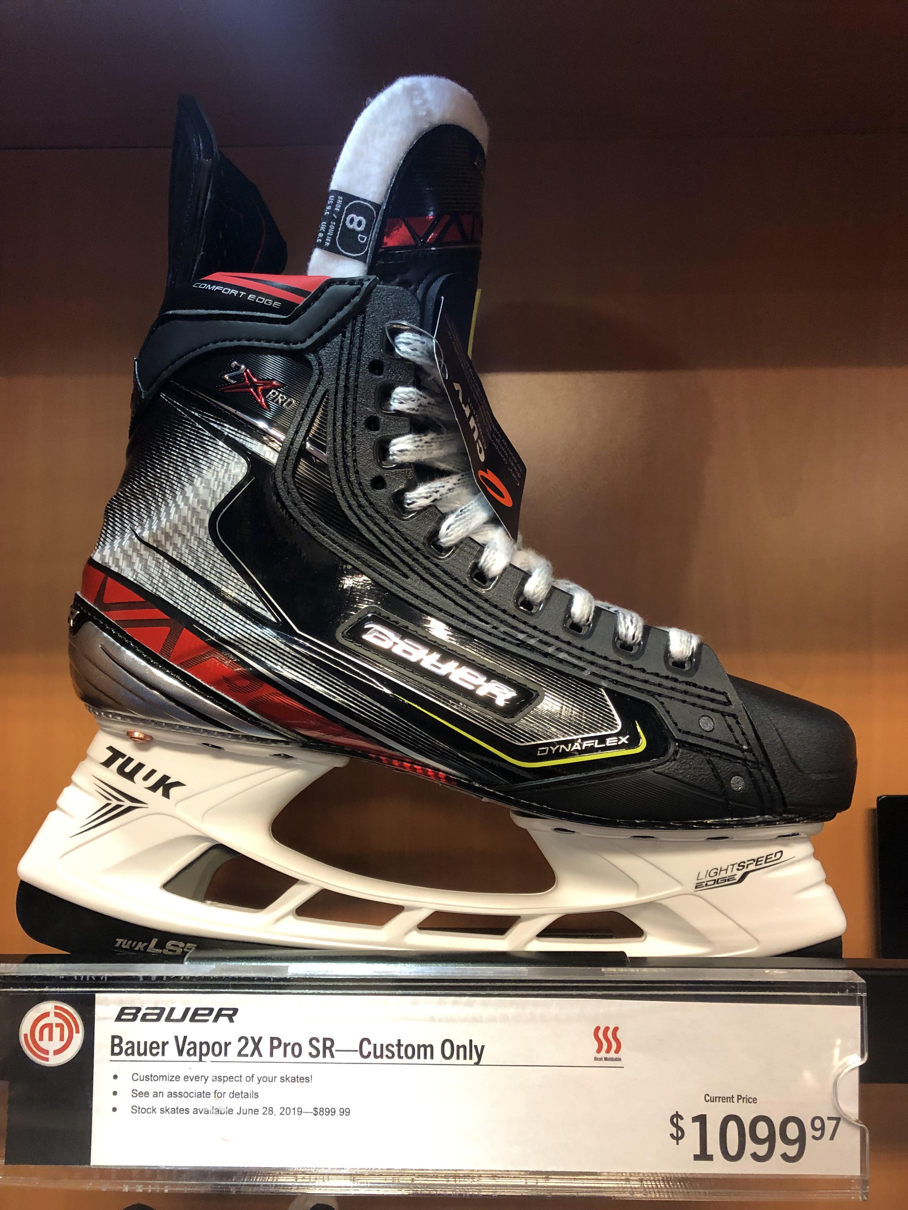 Bauer Vapor 2X Pro skates in the wild. Currently only available as
