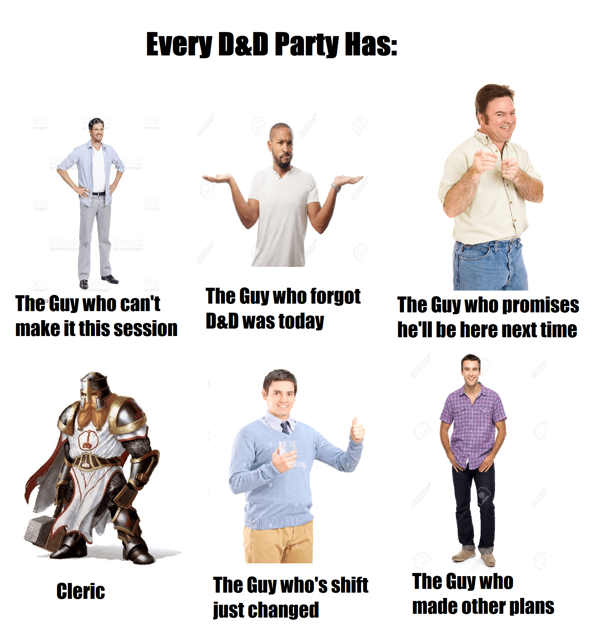 Made a low quality MS Paint meme after everyone had to reschedule our