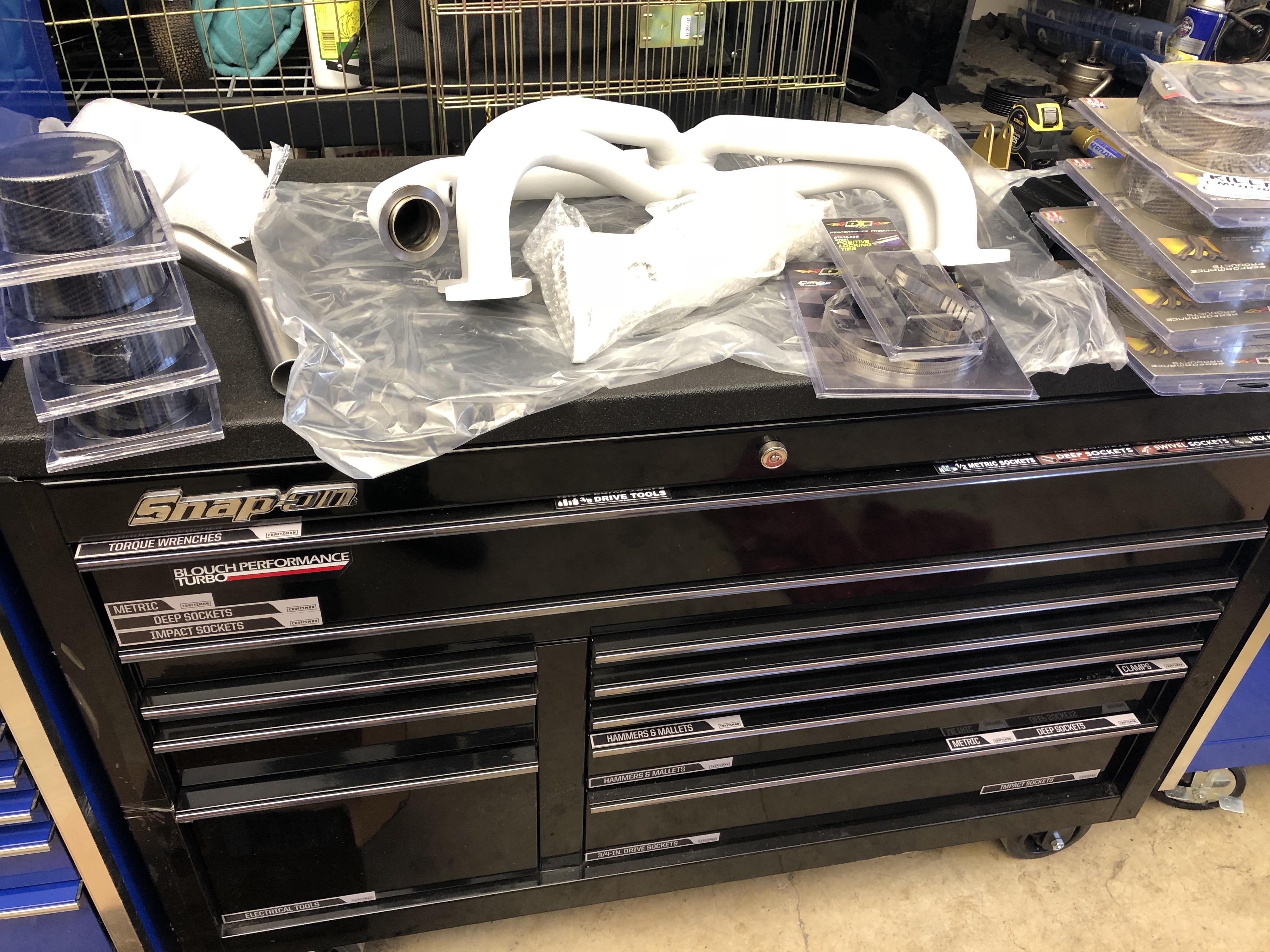 Getting Ready To Wrap Headers W/ DEI Wrap r/subaru