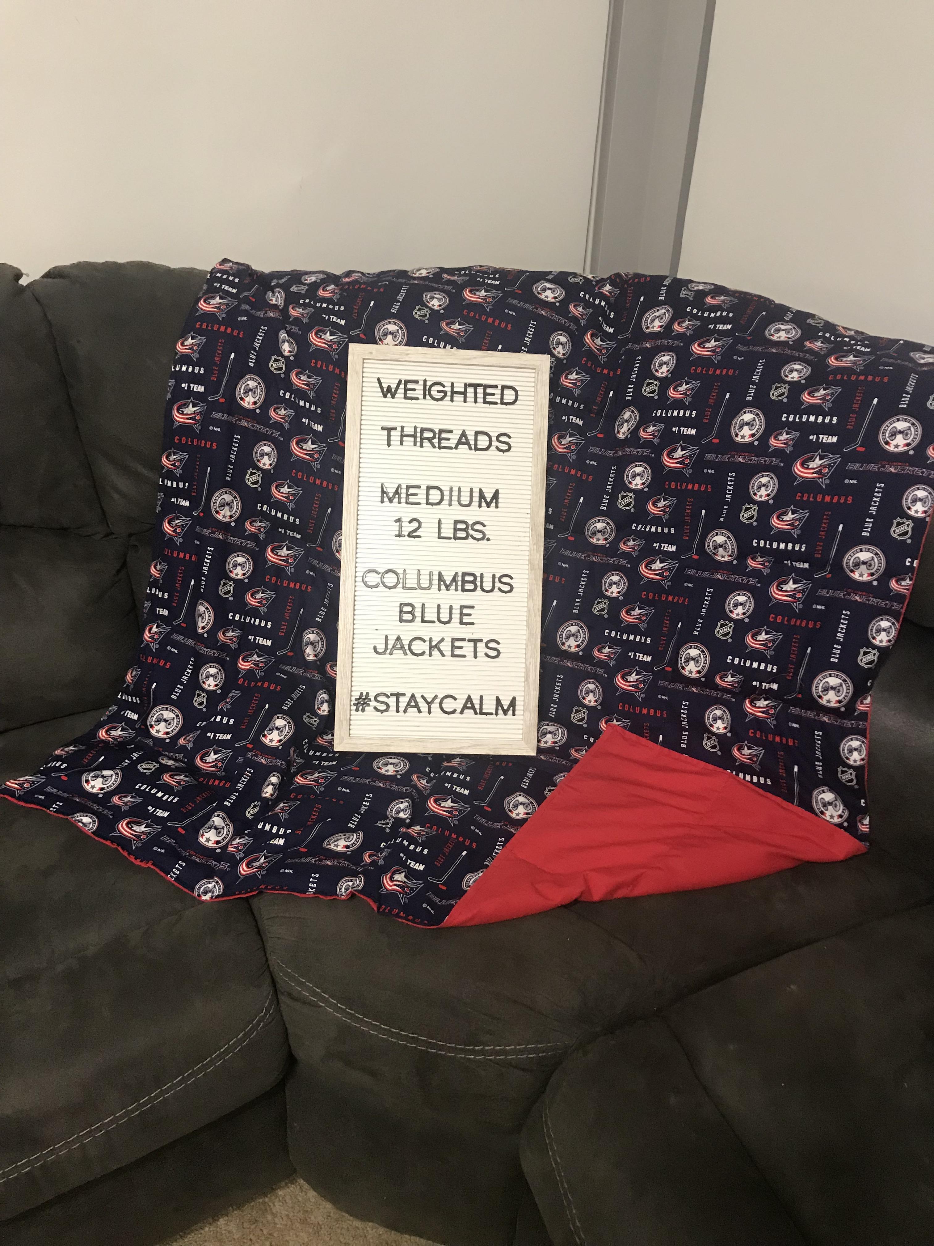 Wife made me a weighted blanket in hopes that I’ll chill out. r