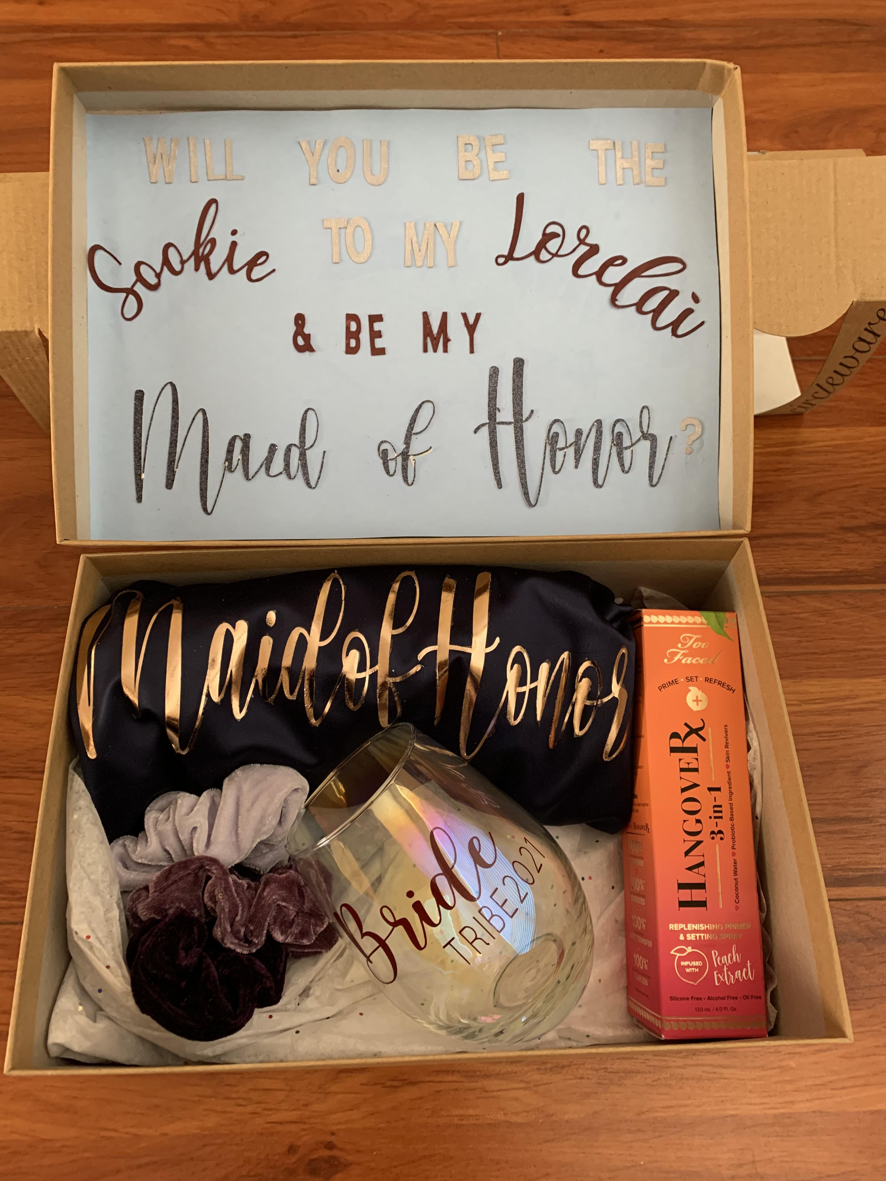 DIY Bridesmaid Proposal r/cricut