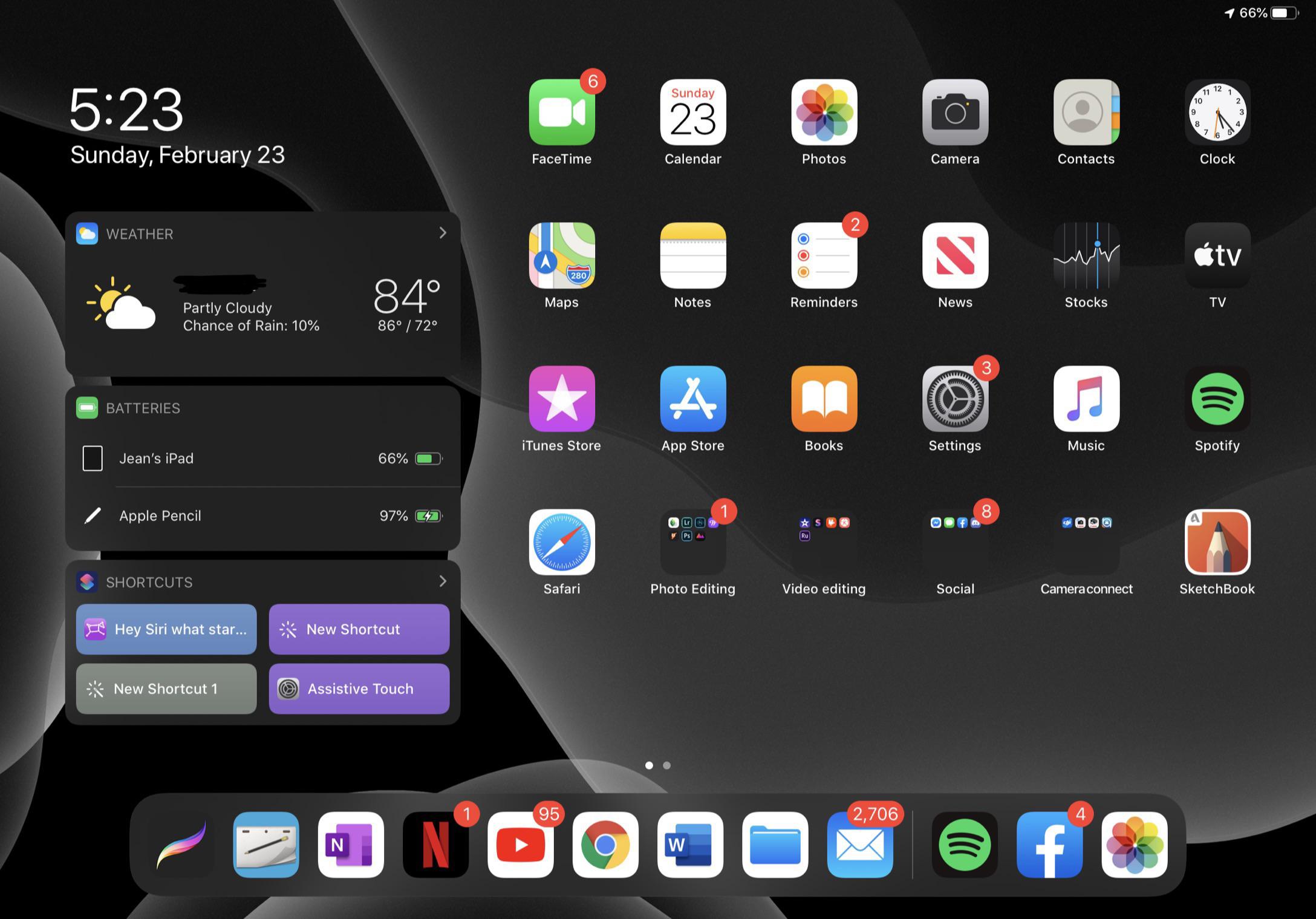 Man I miss this home screen layout r/iPadPro