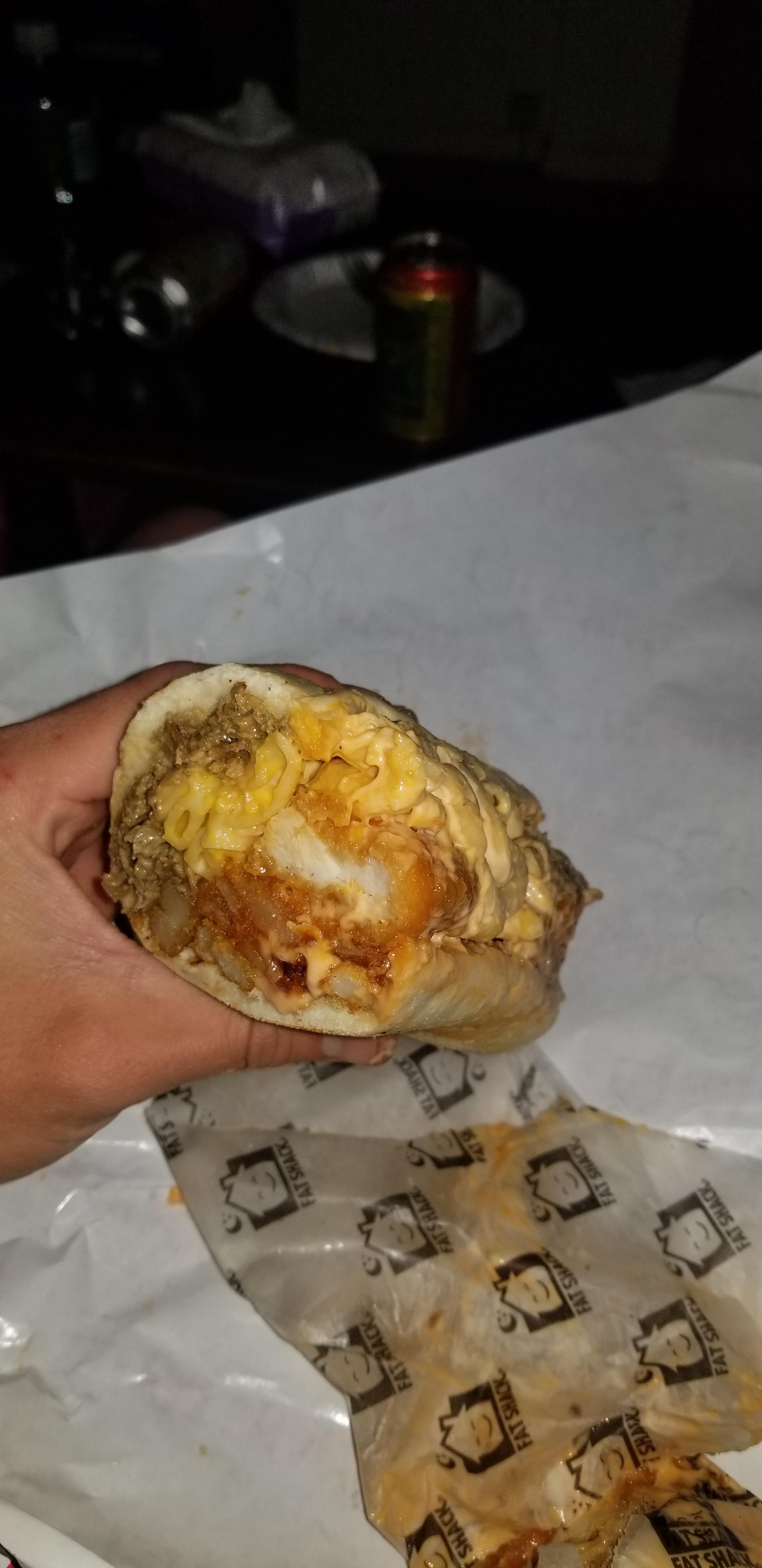 French fries, chicken fingers,mozzarella sticks,cheesesteak,mac n