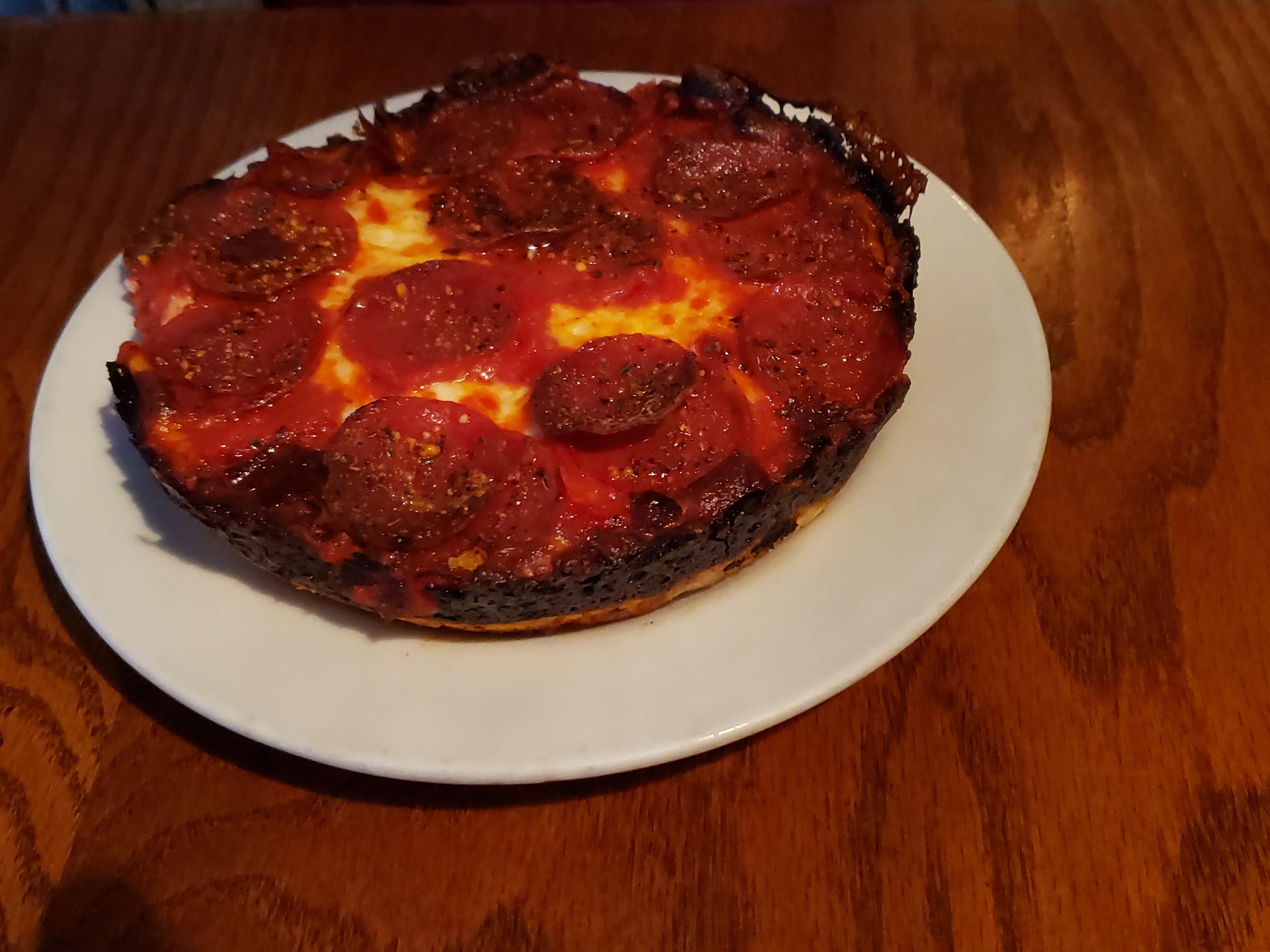 Deep Dish Pepperoni r/Pizza