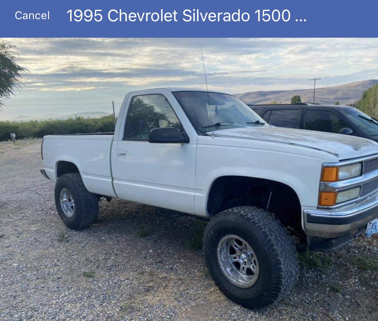 I want to get this 1995 Chevy Silverado. It says that it needs an