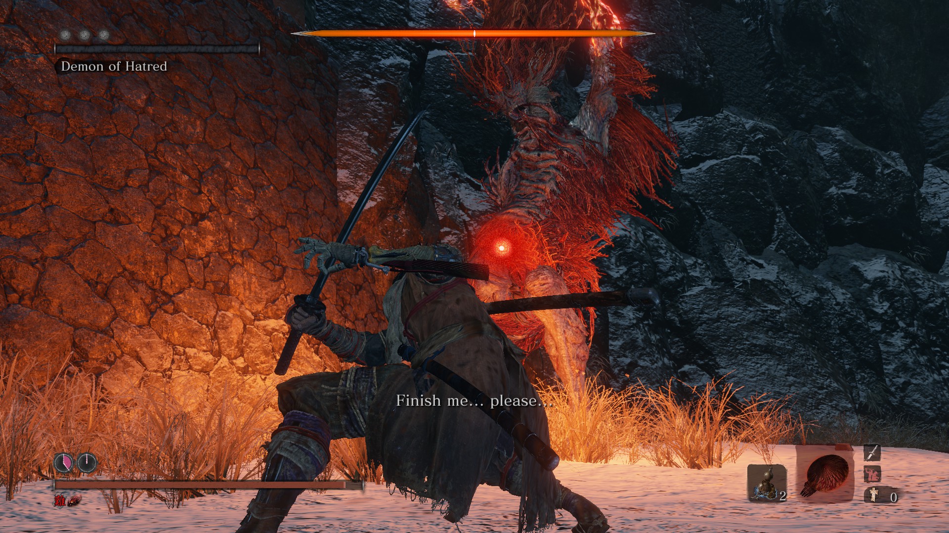 I don't mean to brag, however... Sekiro
