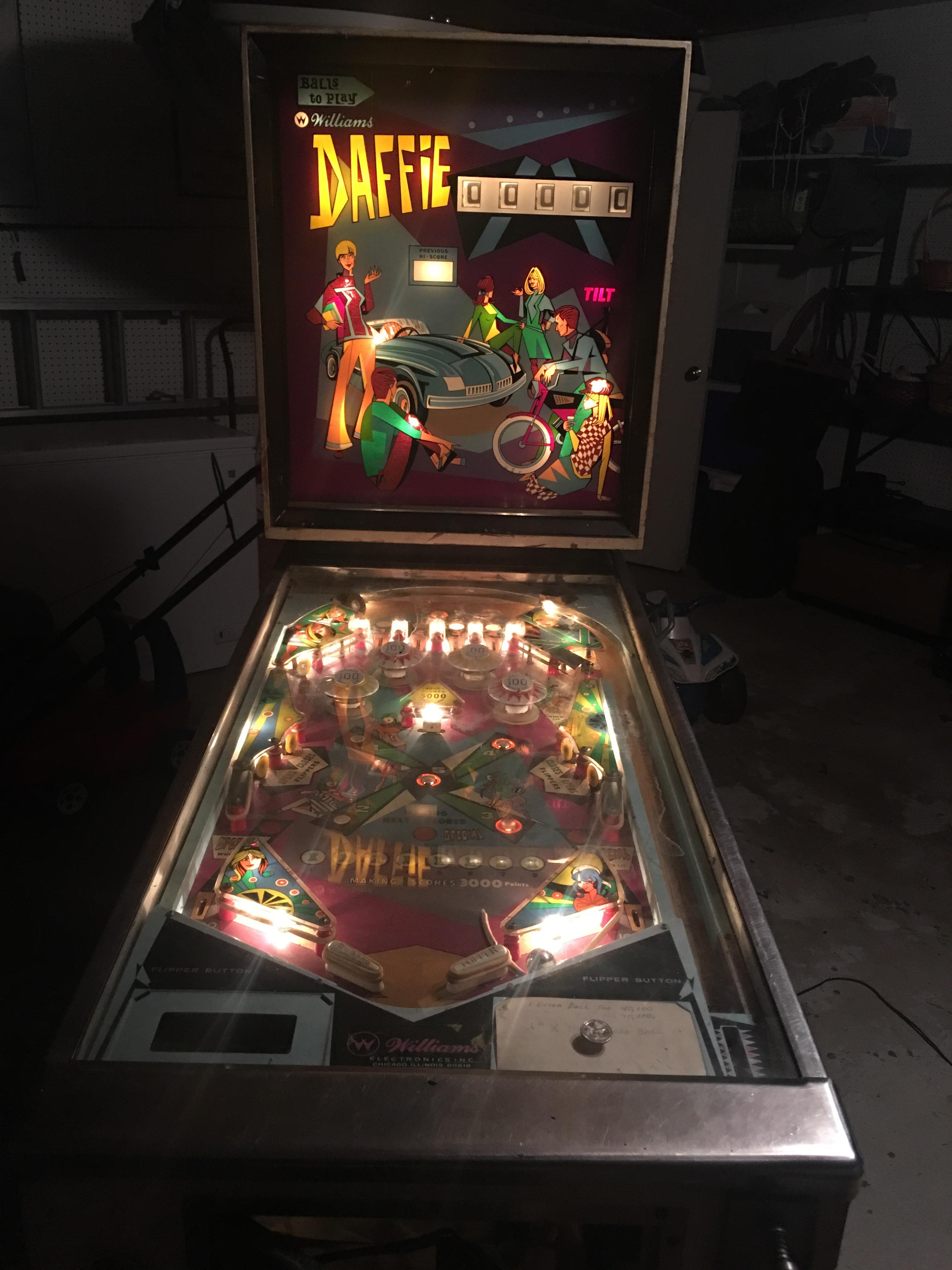 My uncle died recently and left me this Williams Daffie. It needs some