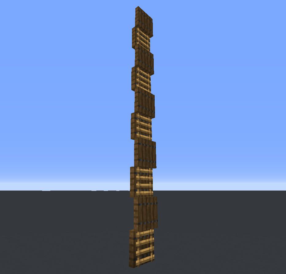 Sorry if this has been posted before, but by having this ladder