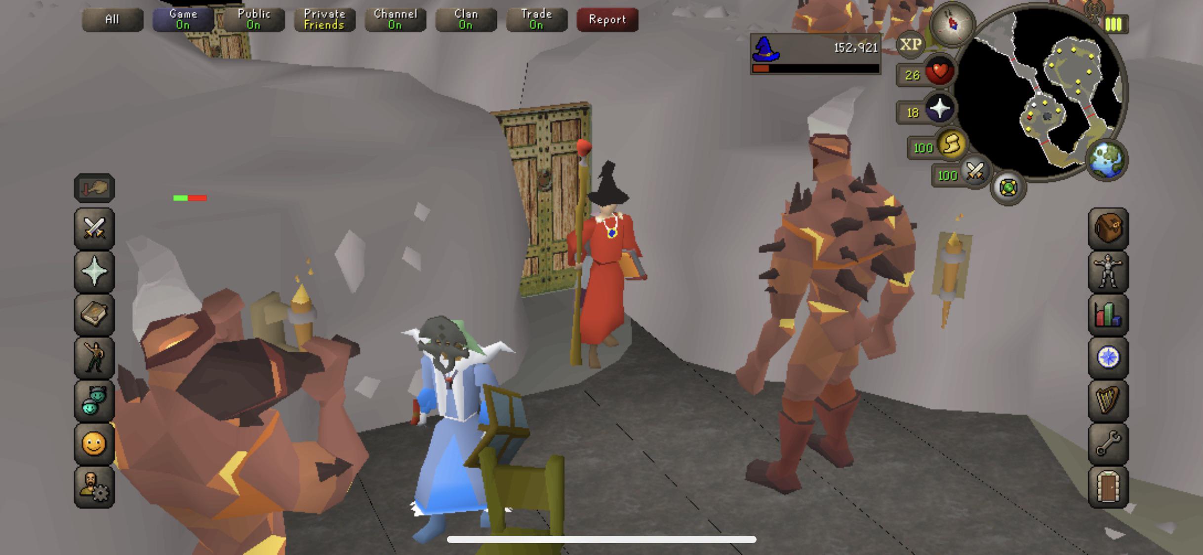 Mystic robes, Ava’s accumulator, black mask, rune kite and rune darts