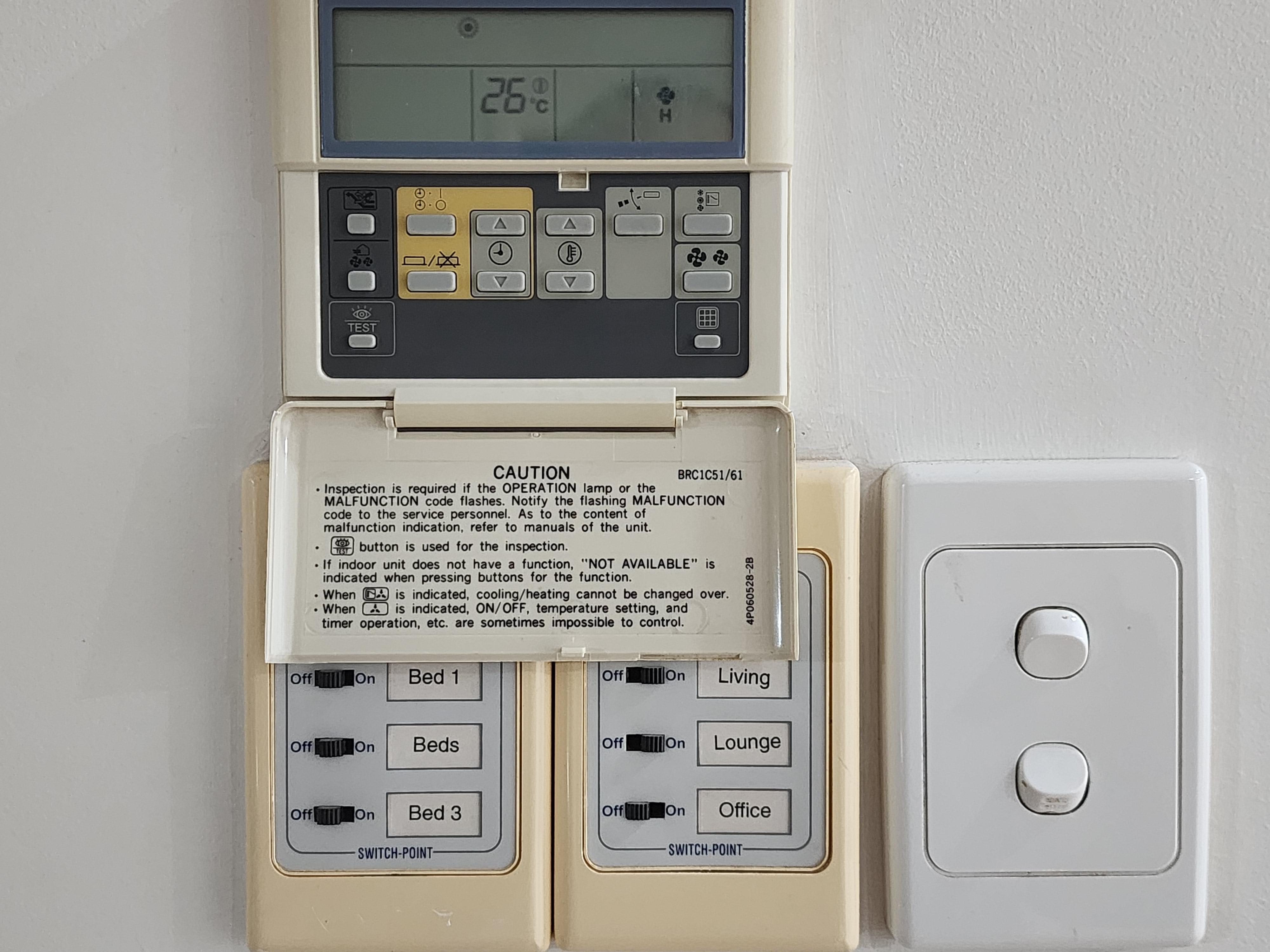 Upgrading AC controller? : r/AusRenovation