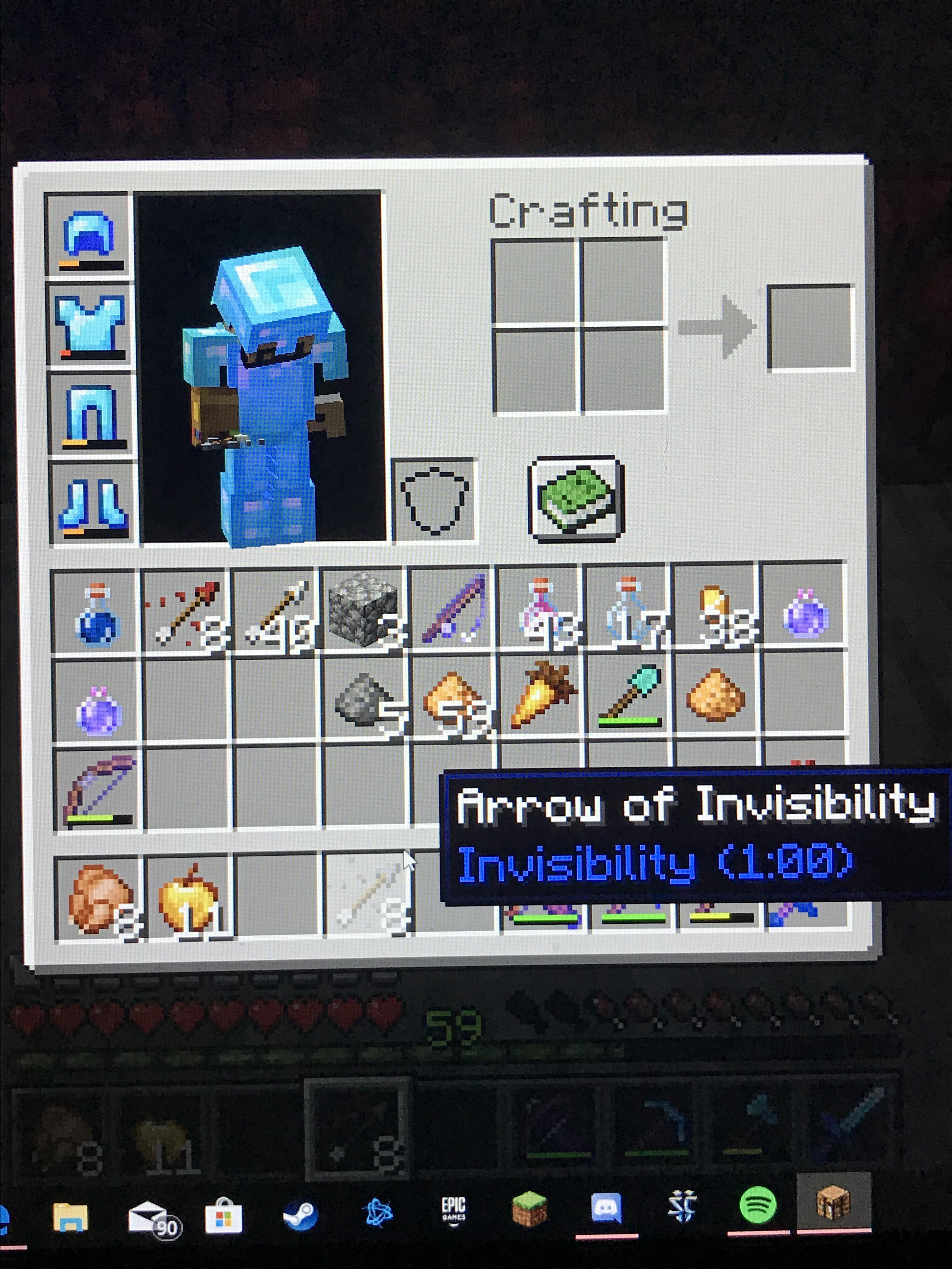 I finally got the hardest to get item in the game (arrow of