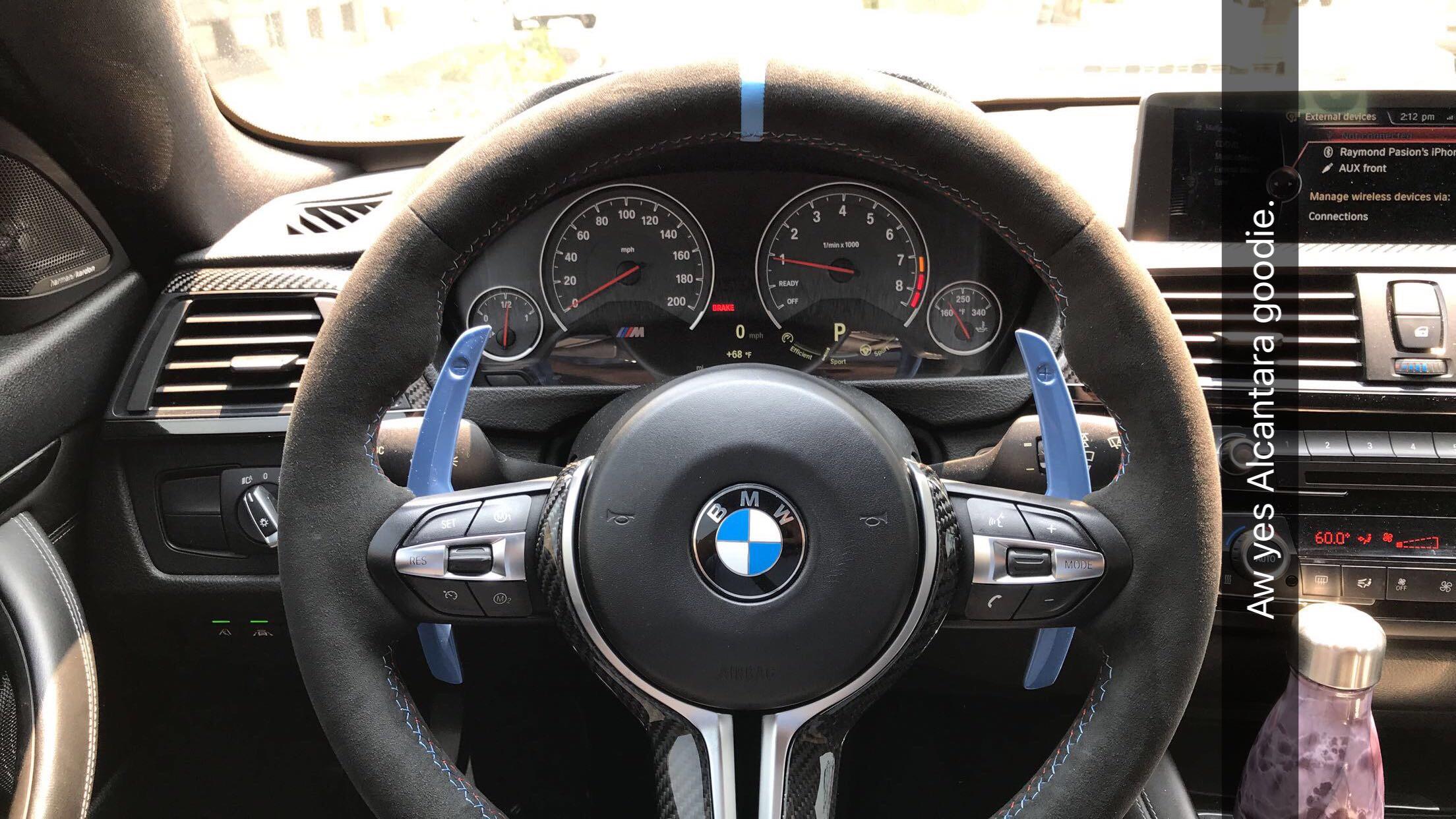 Just got my M Performance steering wheel! For future reference how do I