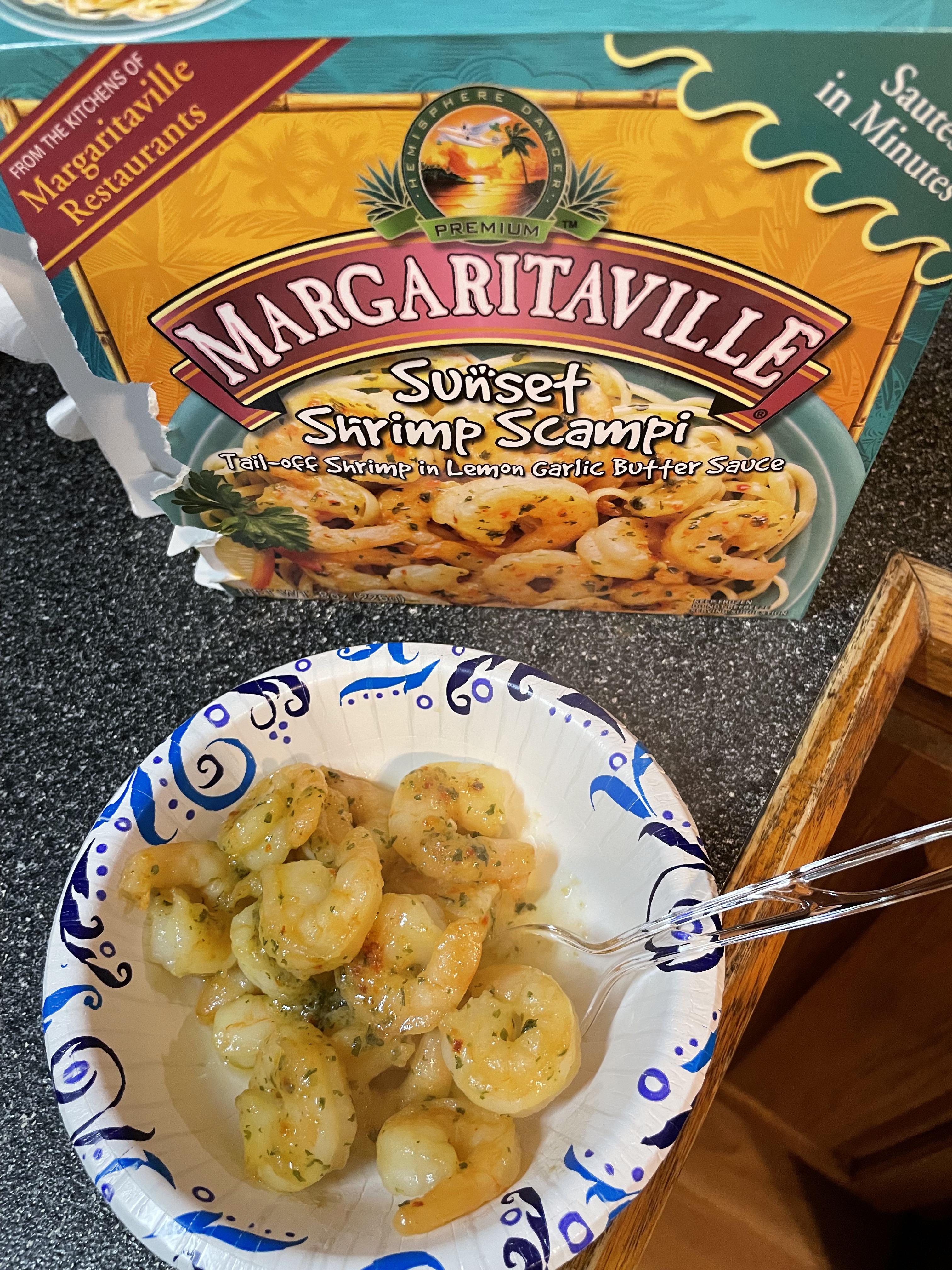 Margaritaville Sunset Shrimp Scampi r/frozendinners