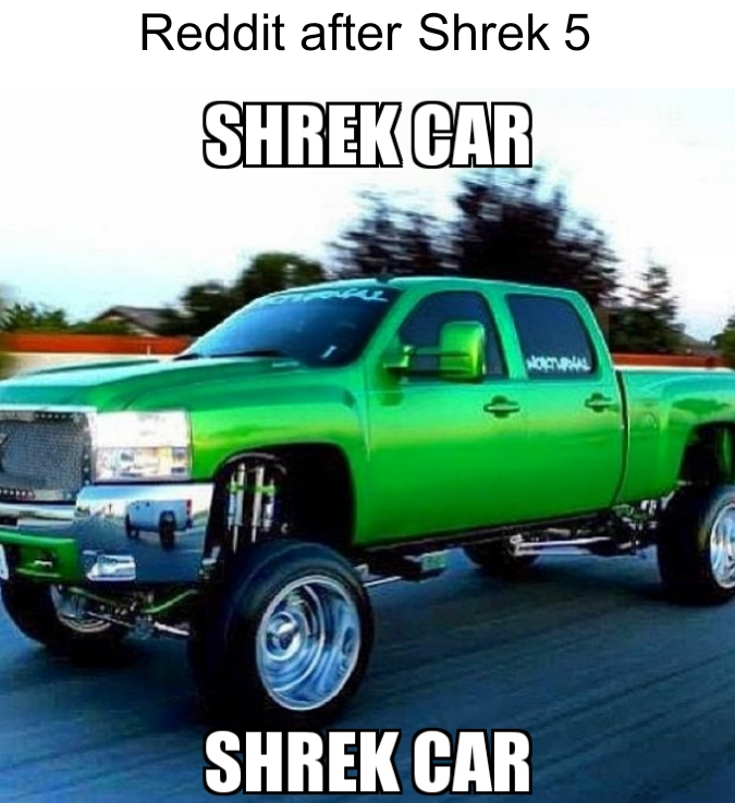 SHREK CAR Shrek