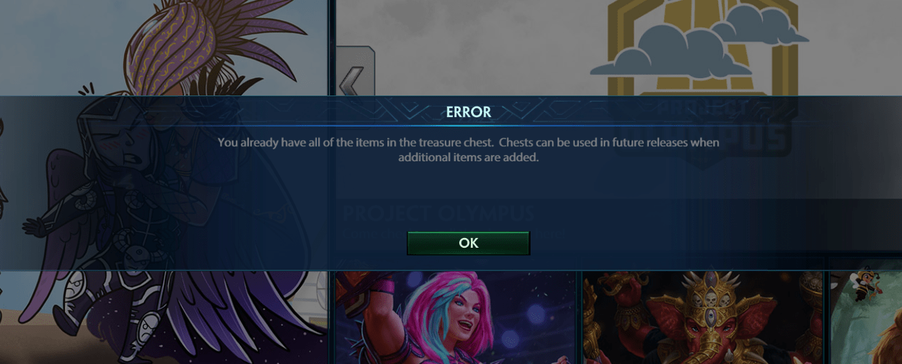 No Godlike chest for me ever then? r/Smite