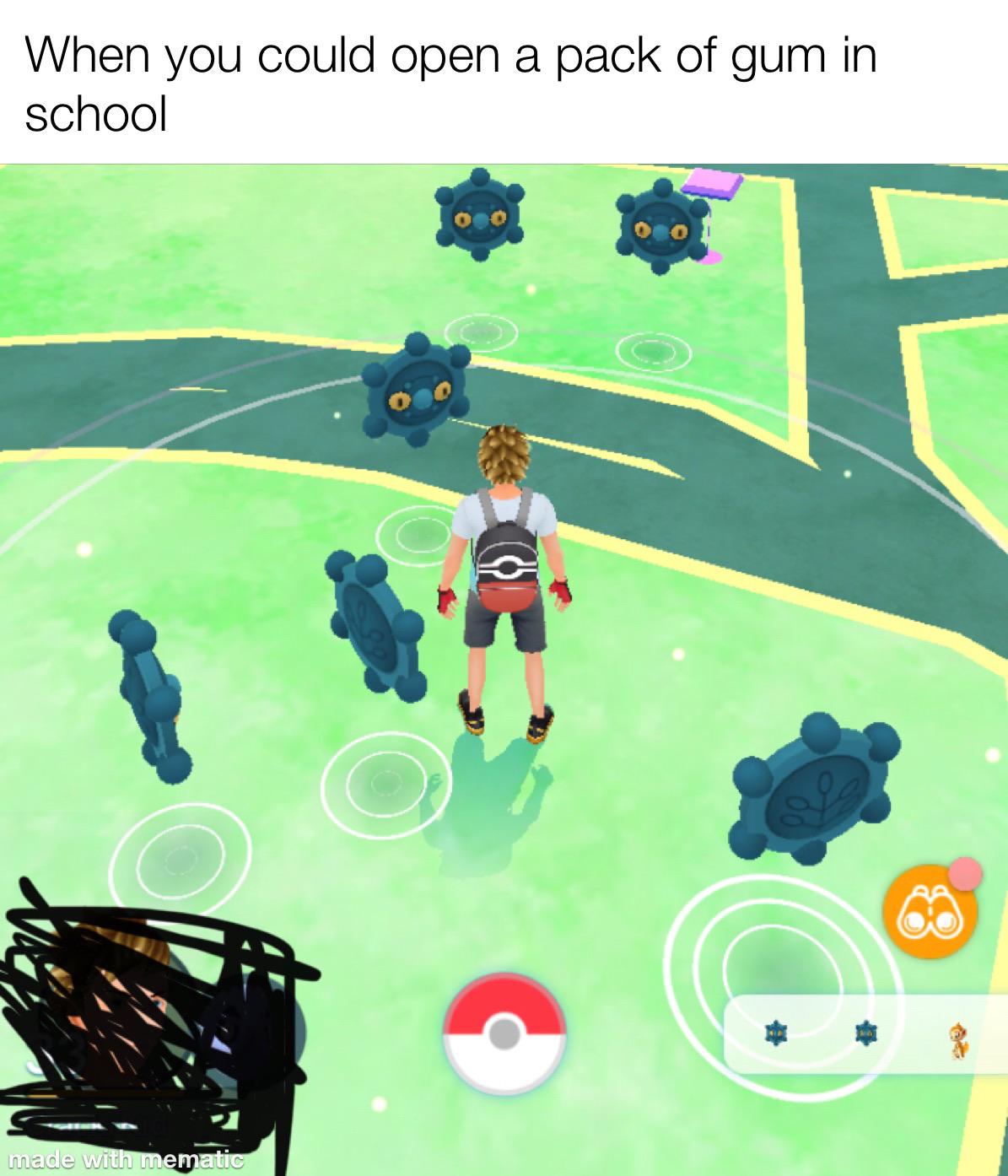 I gotta use a repel now r/pokemon