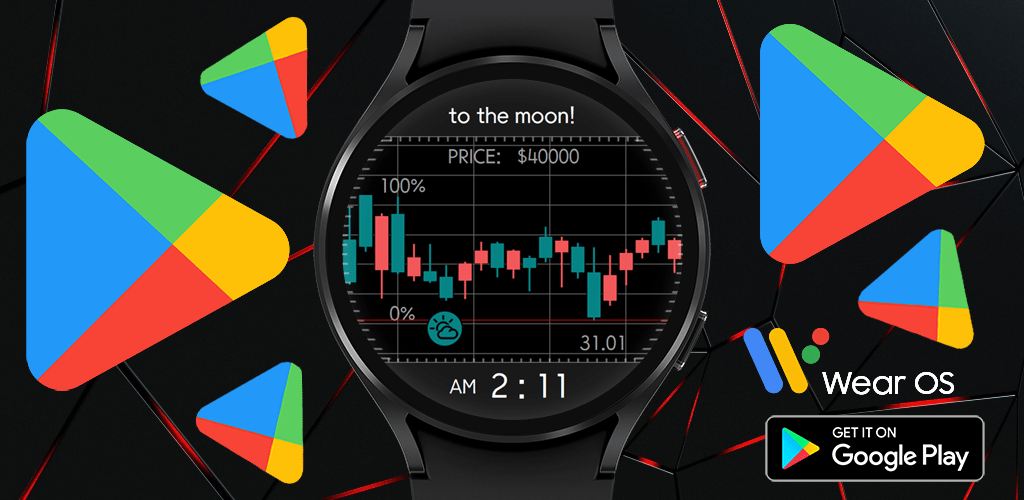 ⭐To the moon! WatchFace WearOS Promo codes. Talisman of the hign cost
