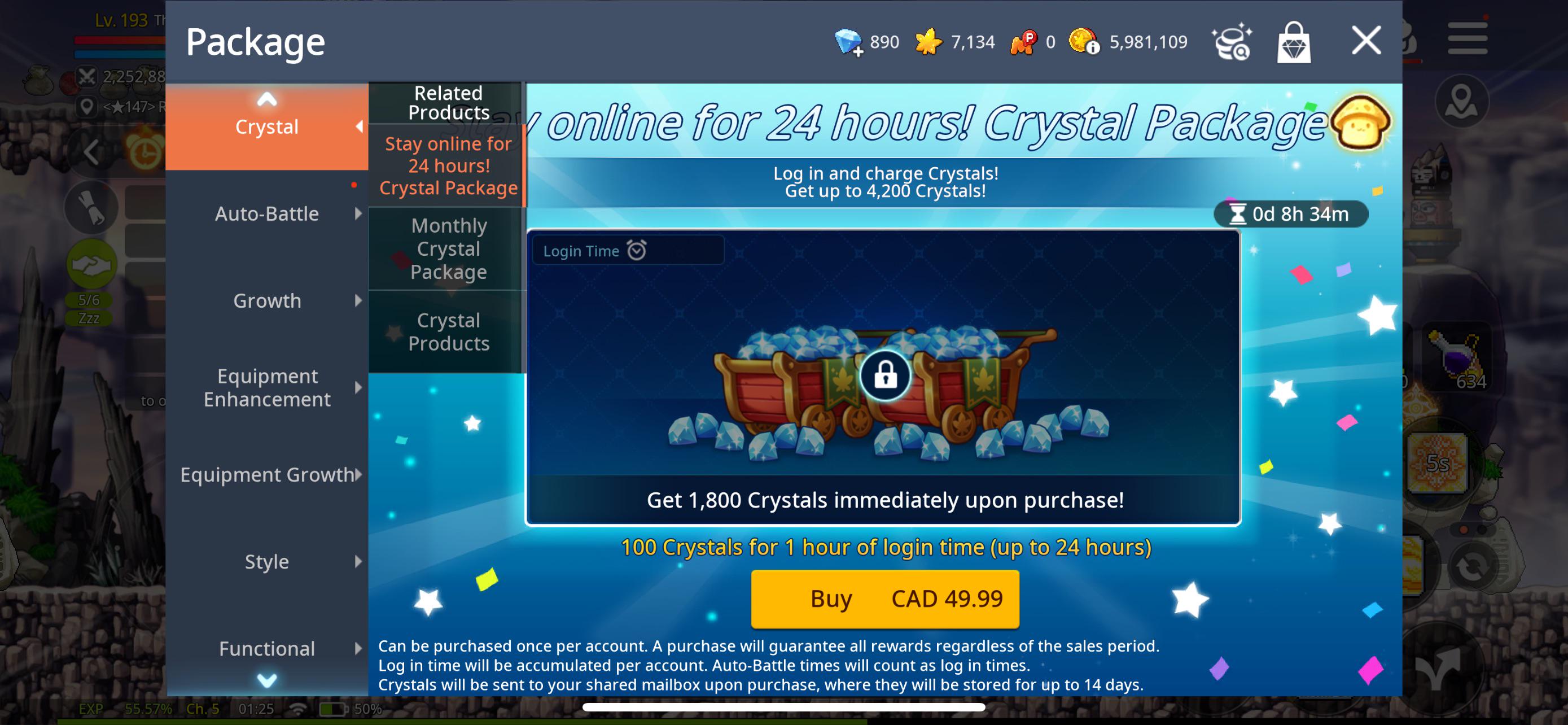 Package worth it? r/MapleStoryM