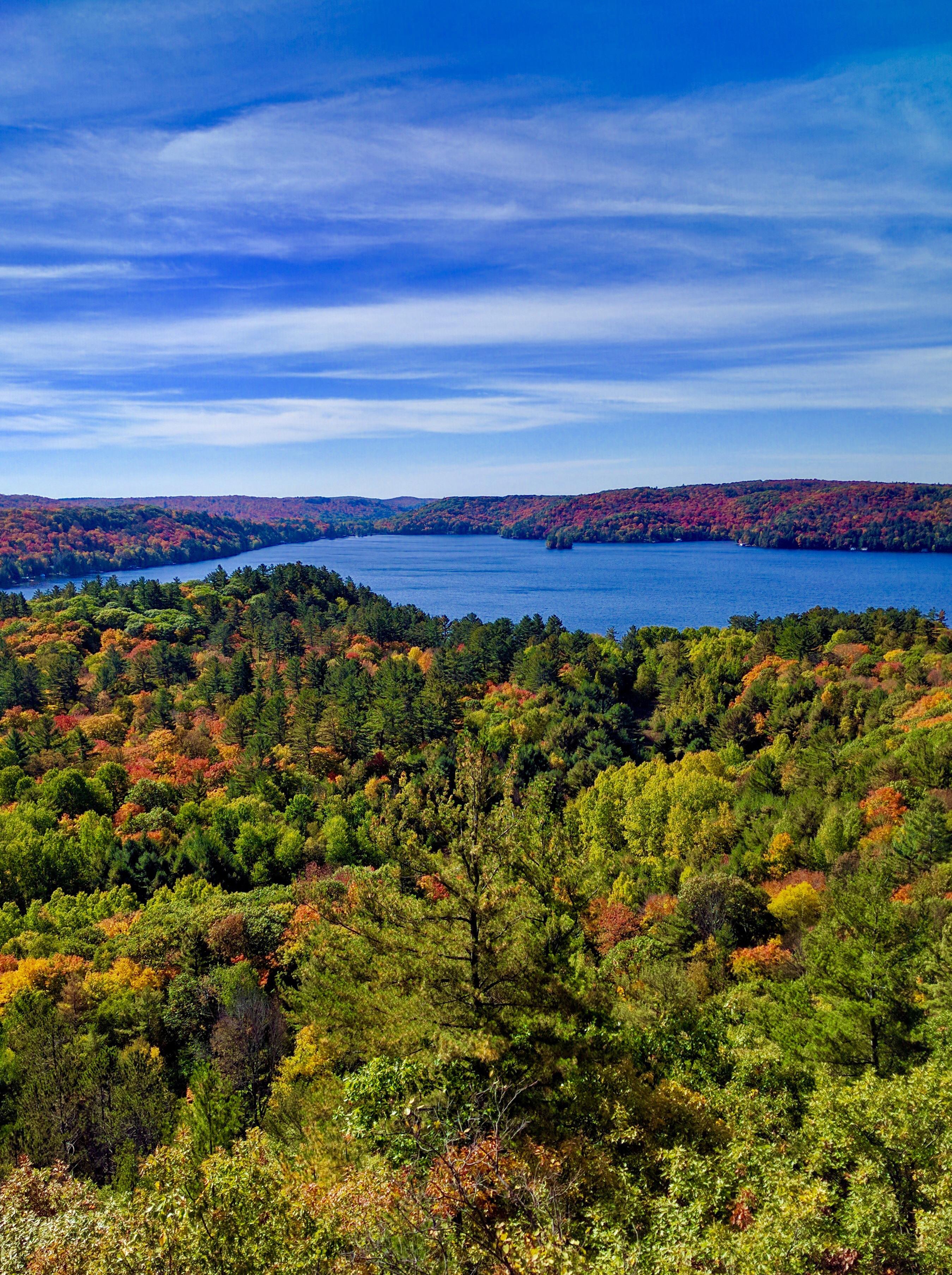 View from Dorset Tower in Dwight, Ontario [2852X3812] [OC] r/EarthPorn