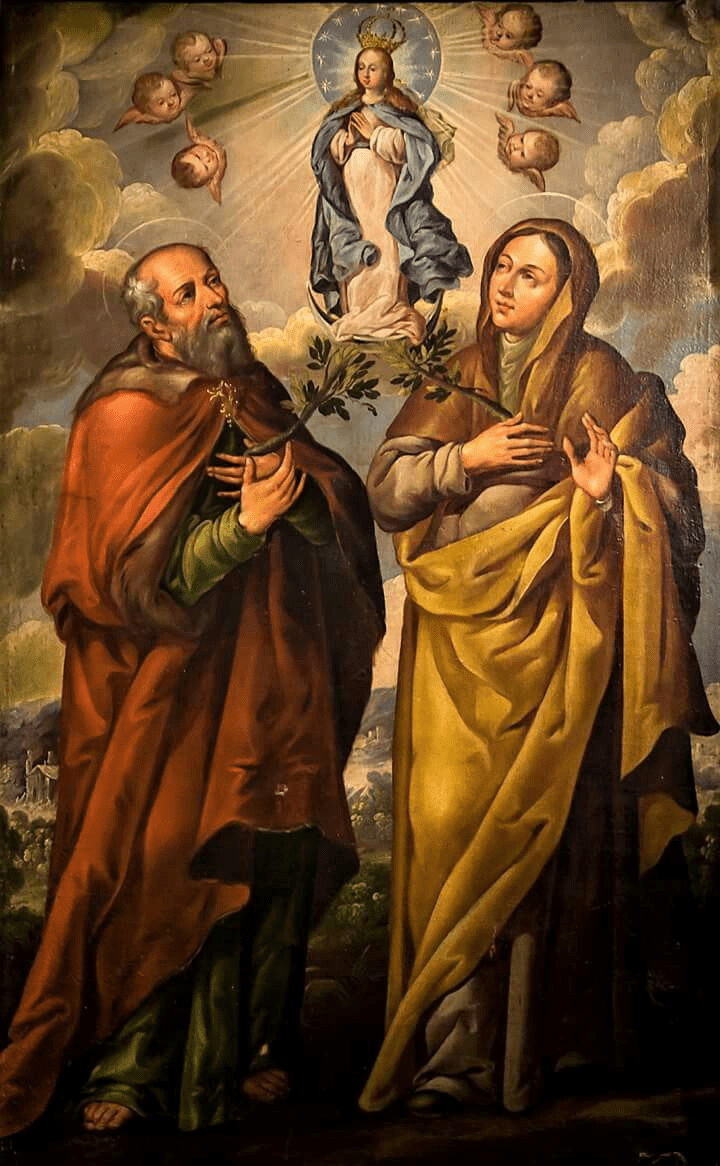 26th of July is the Feast Day of Saint Anne and Saint Joachim, Parents