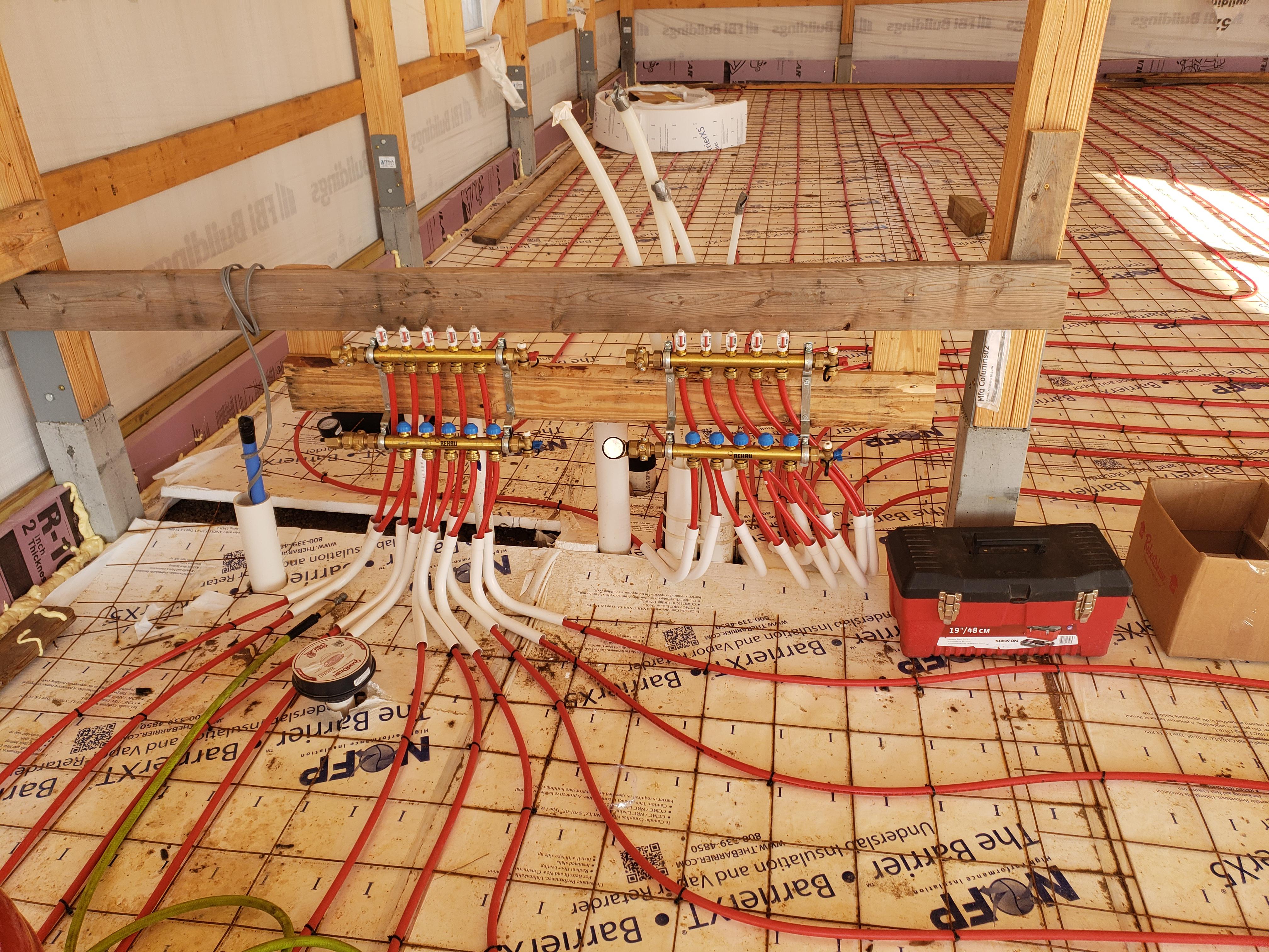 Another pic from the in floor heat job I just posted. I love when the