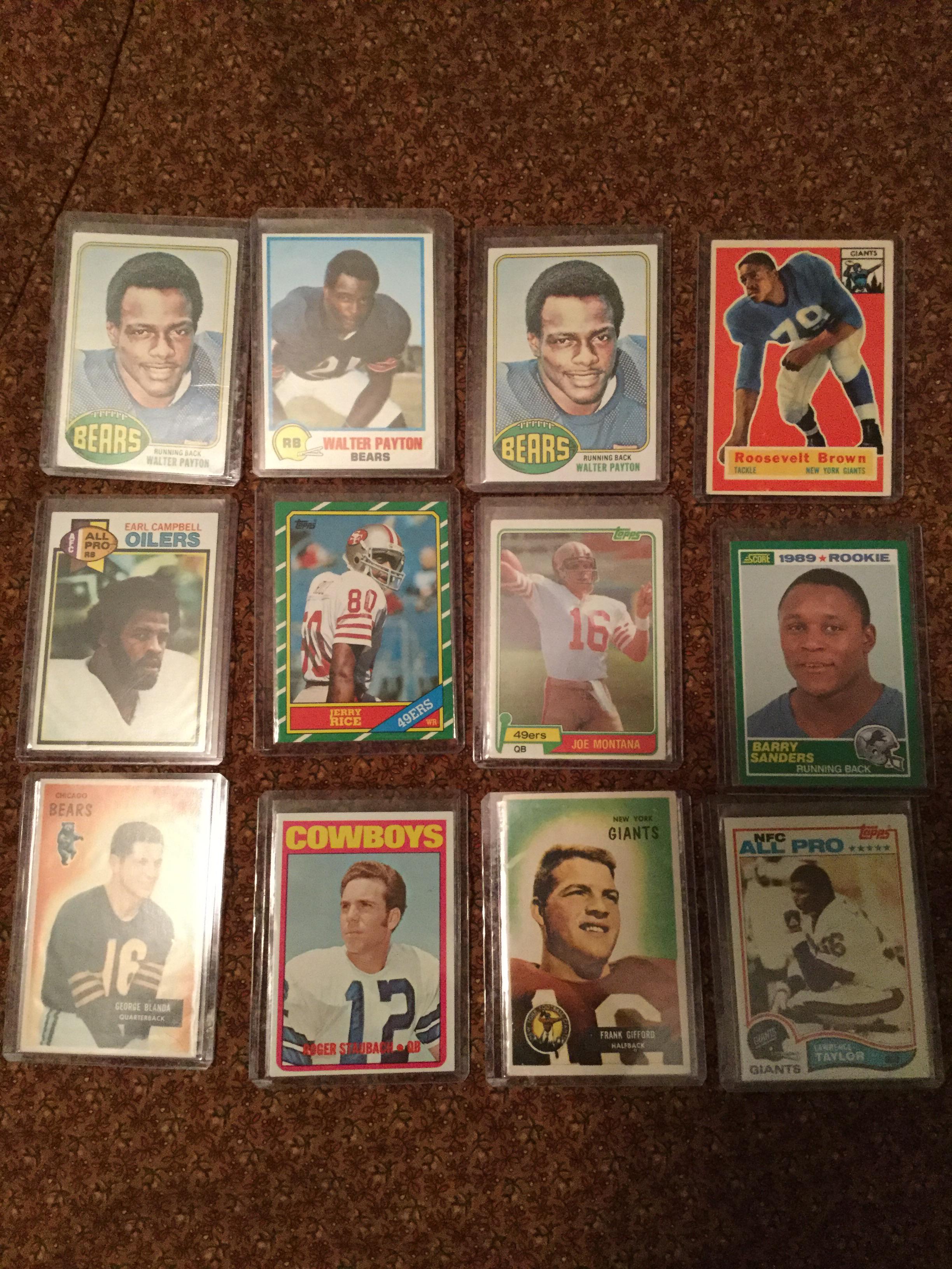 My top “9” favorite football cards r/footballcards