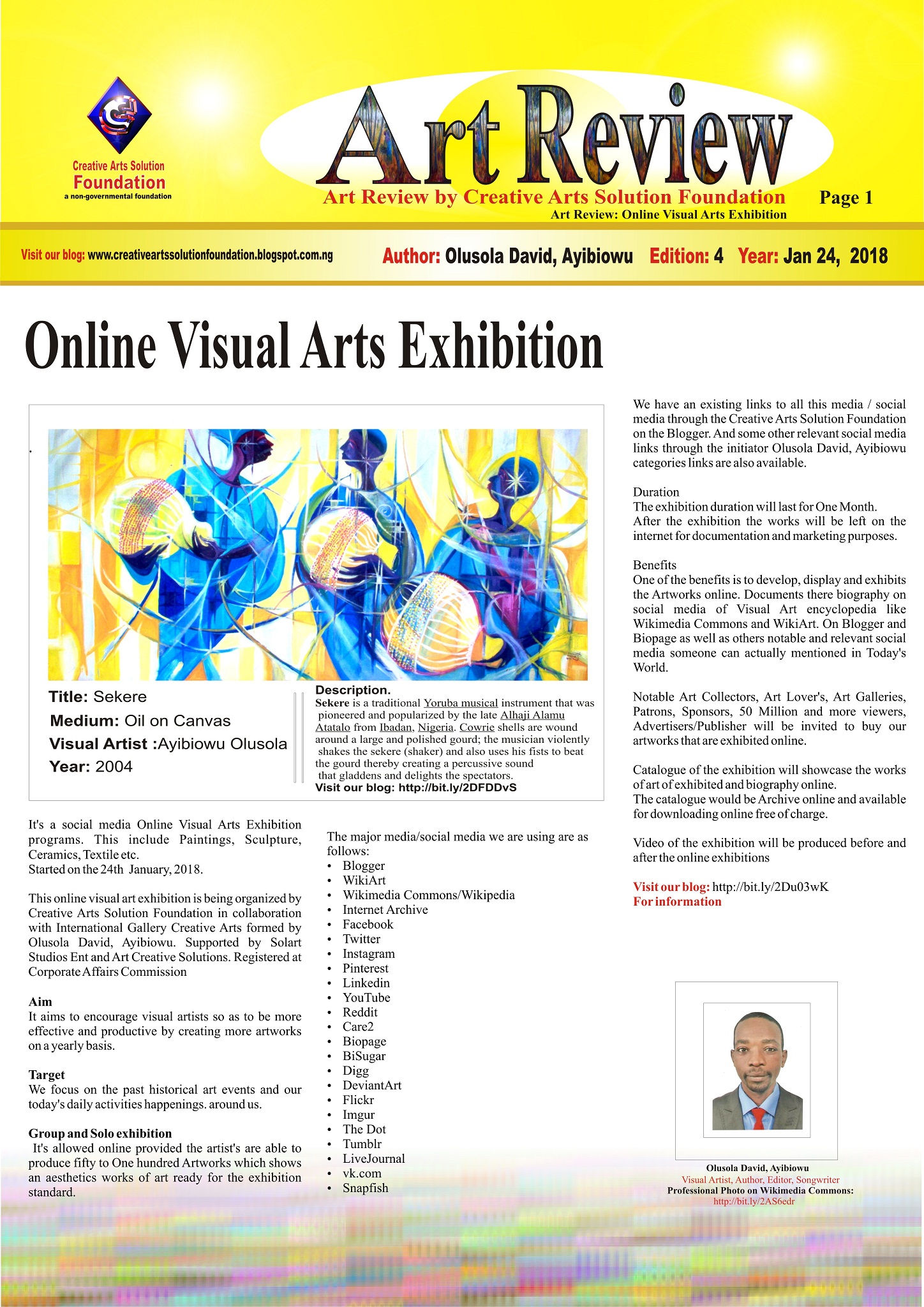 Online Visual Arts Exhibition r/Art